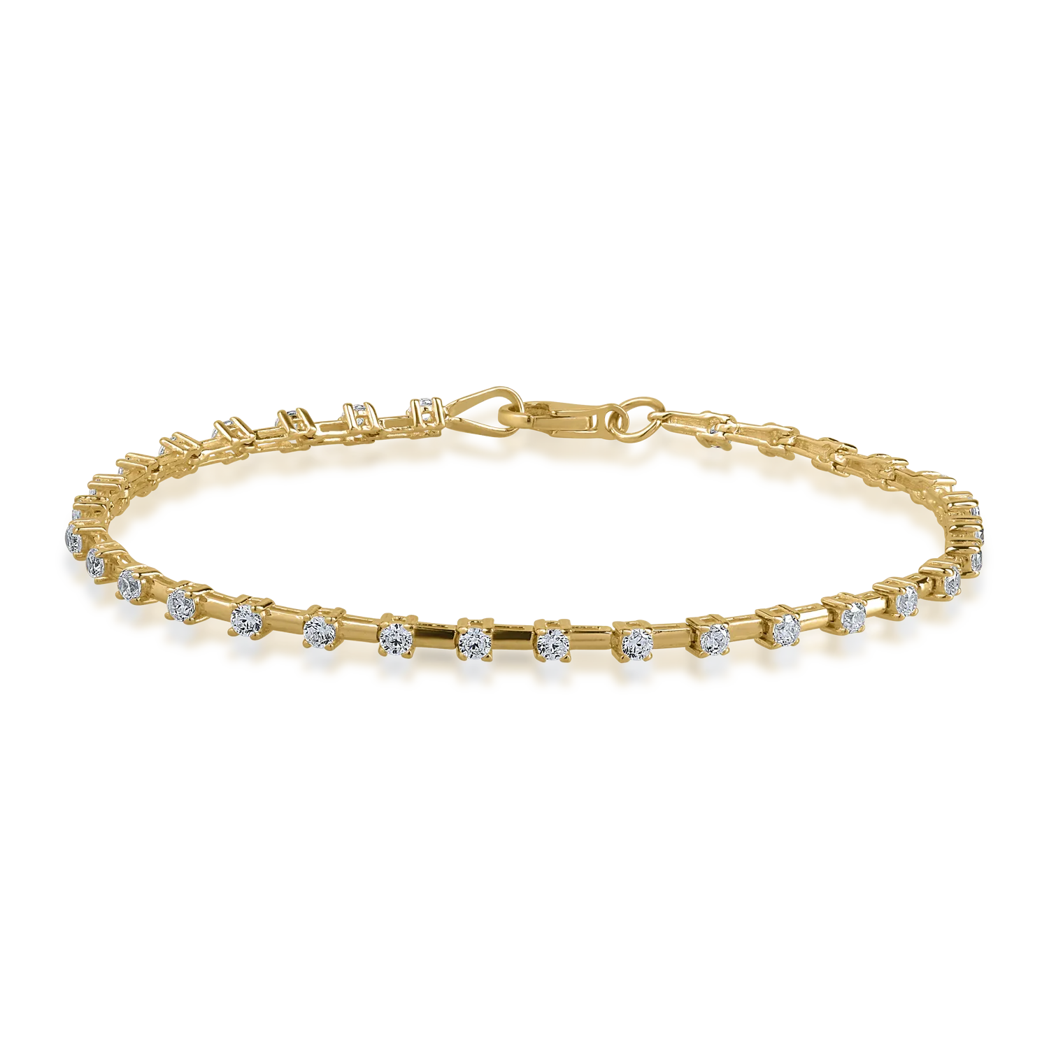 Yellow gold bracelet