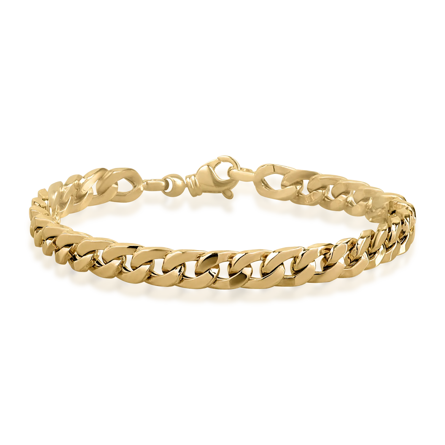 Гривна от жълто злато