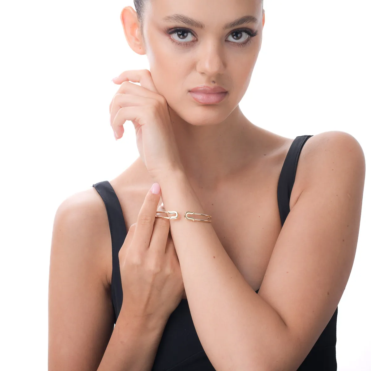 Bratara din aur galben - Imagine 4