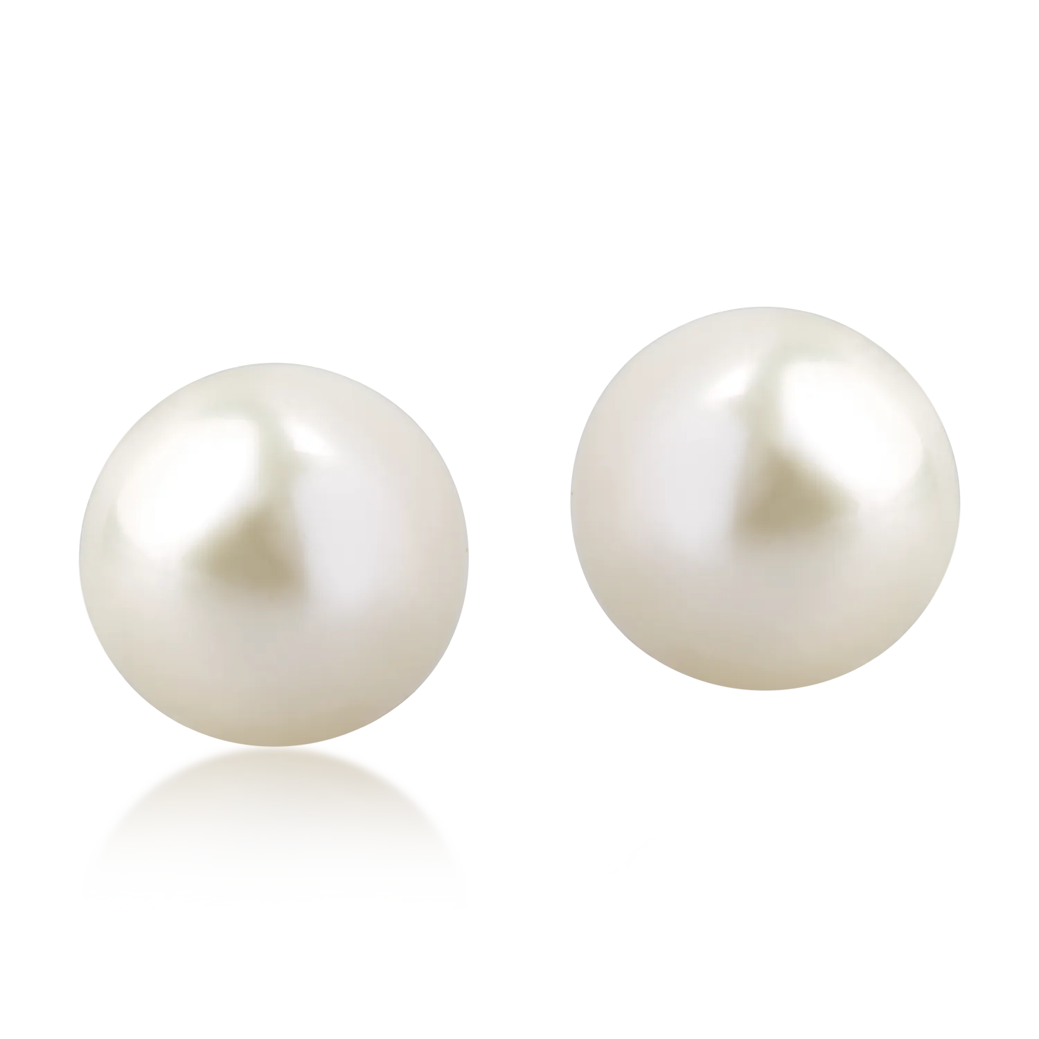 Yellow gold earrings