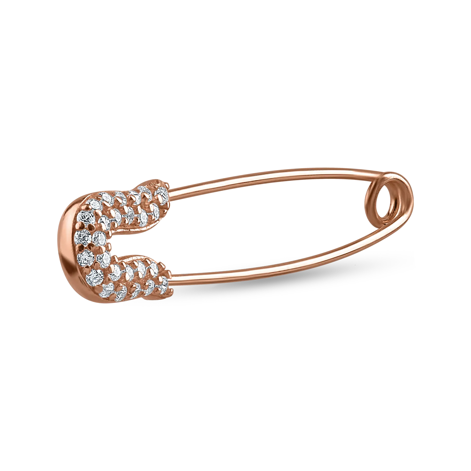 Rose gold brooch