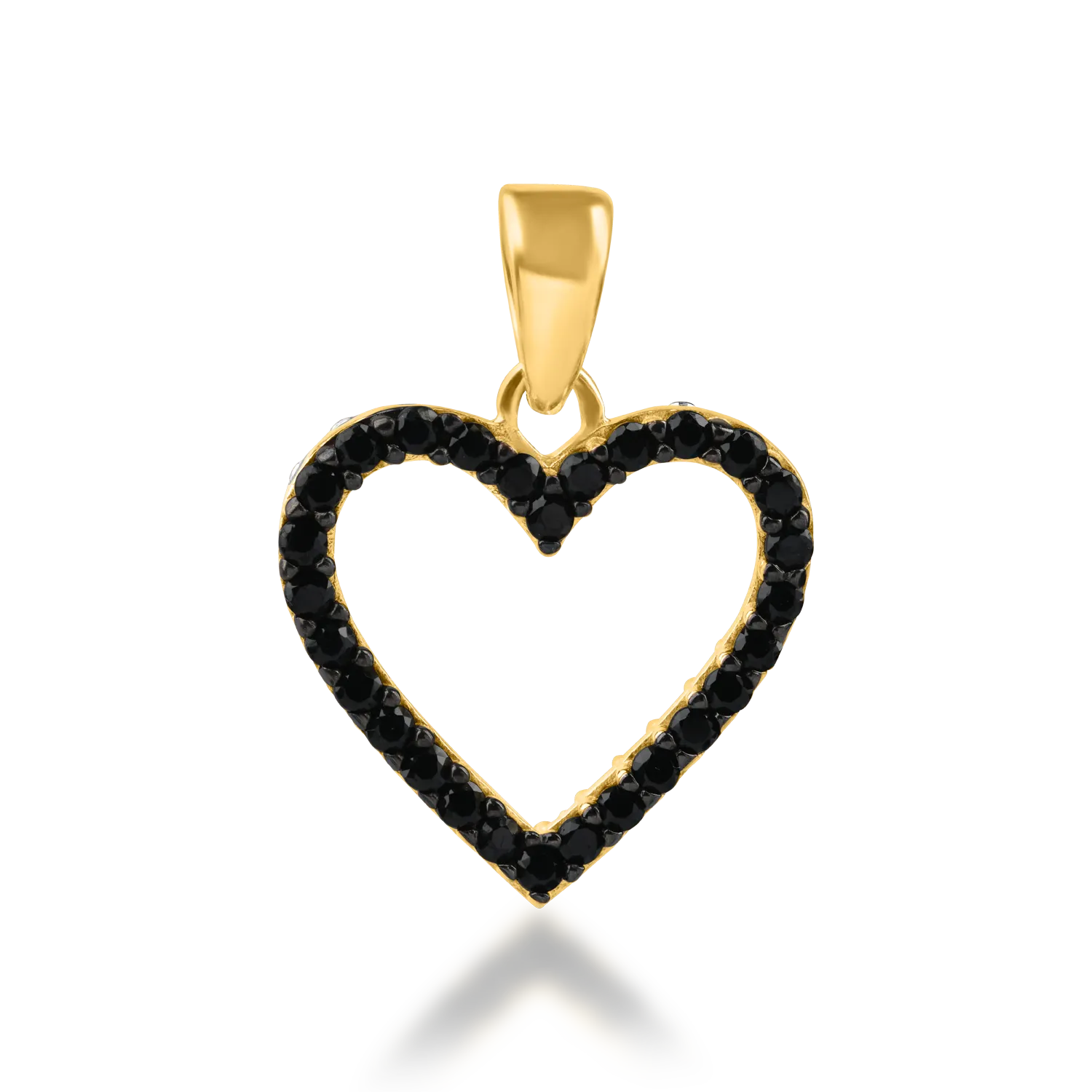 Yellow gold pendant