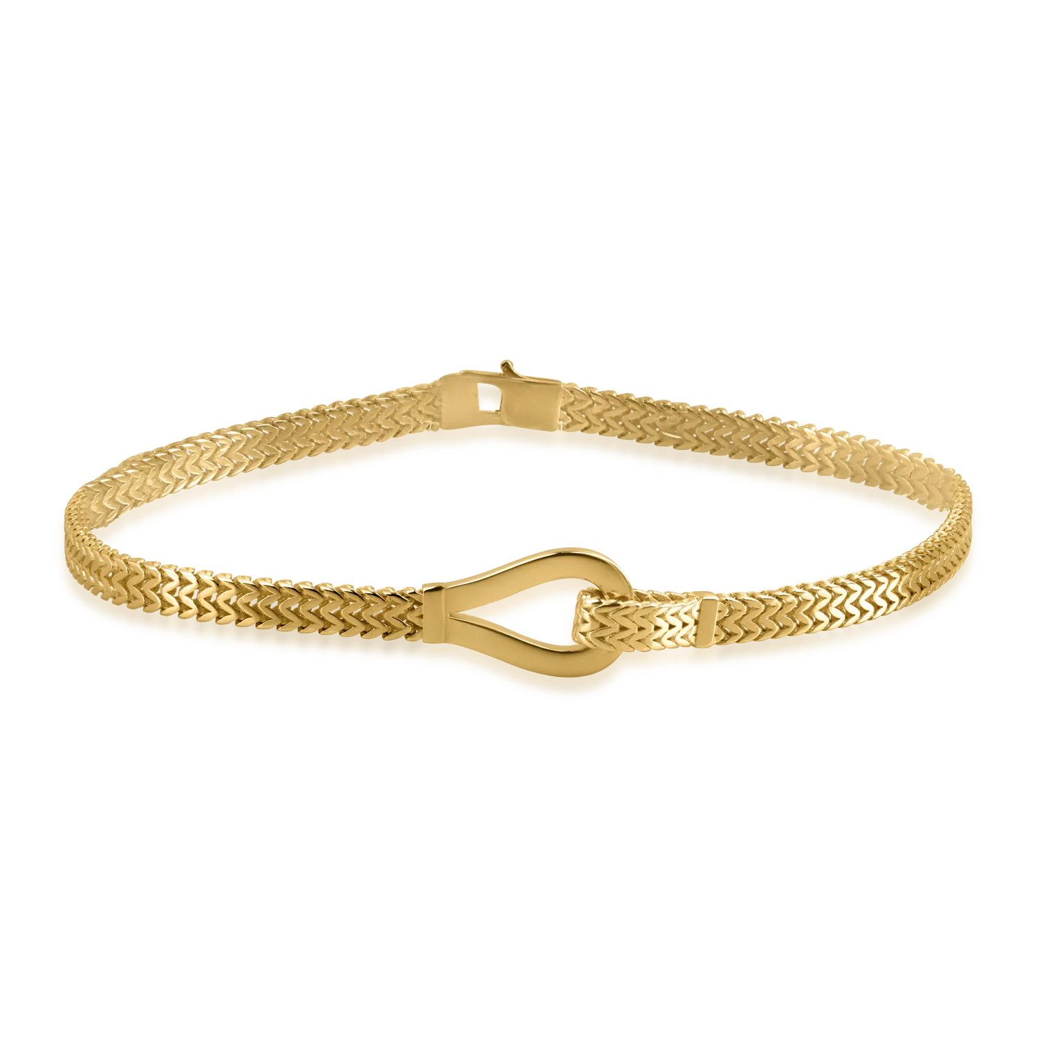 Yellow gold bracelet