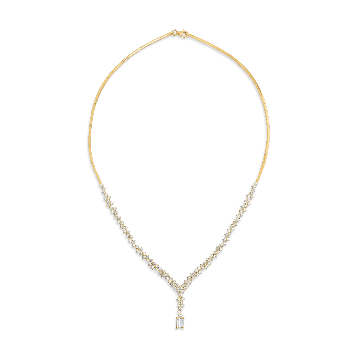 Yellow gold necklace