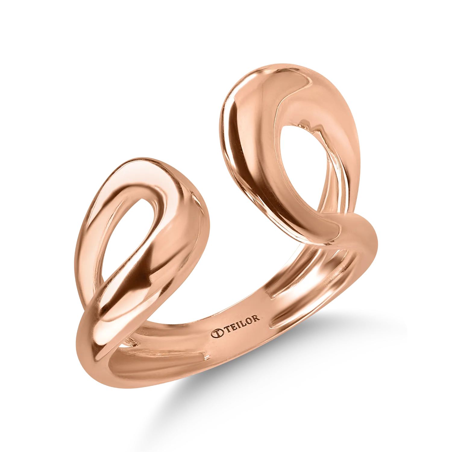 Rose gold ring