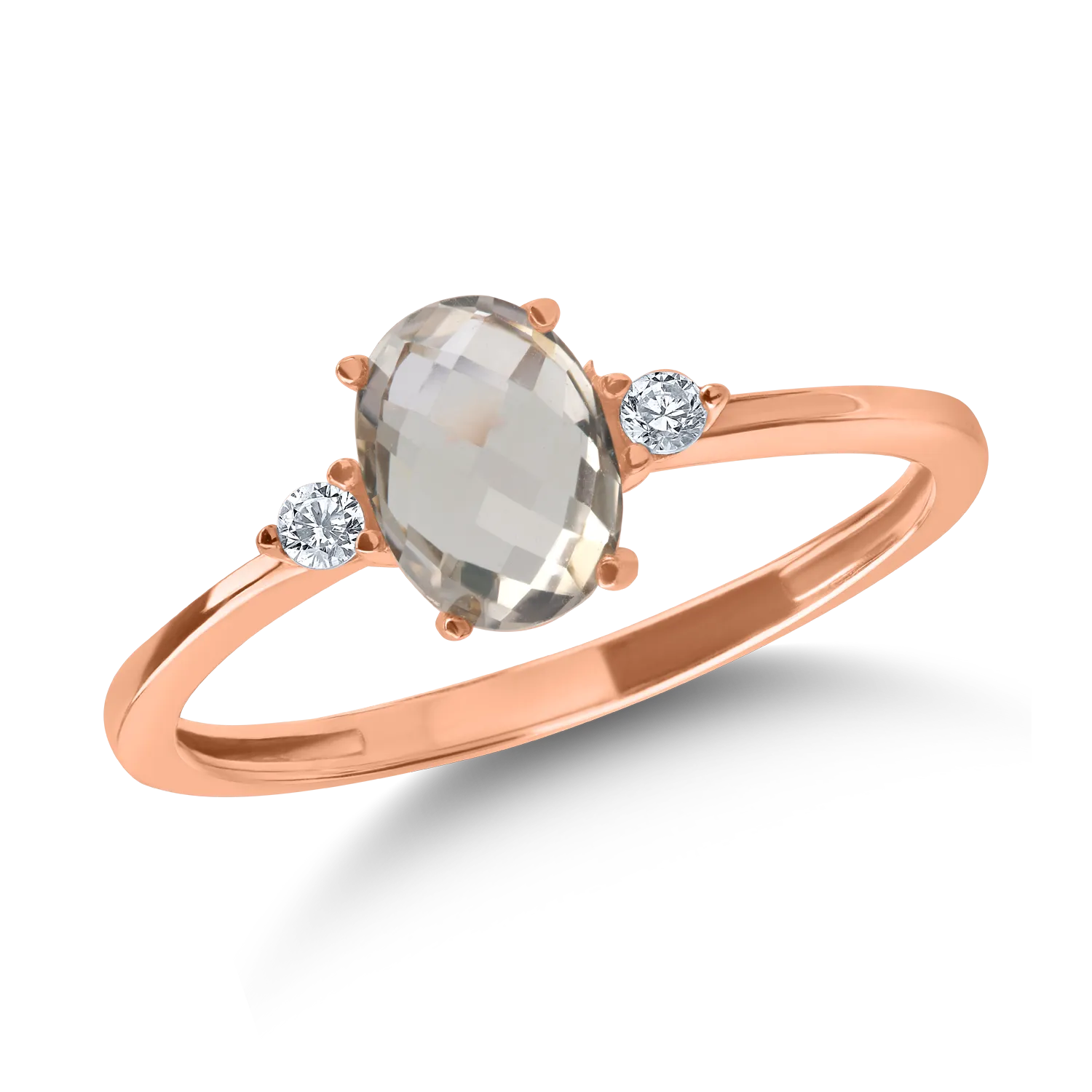 Rose gold ring