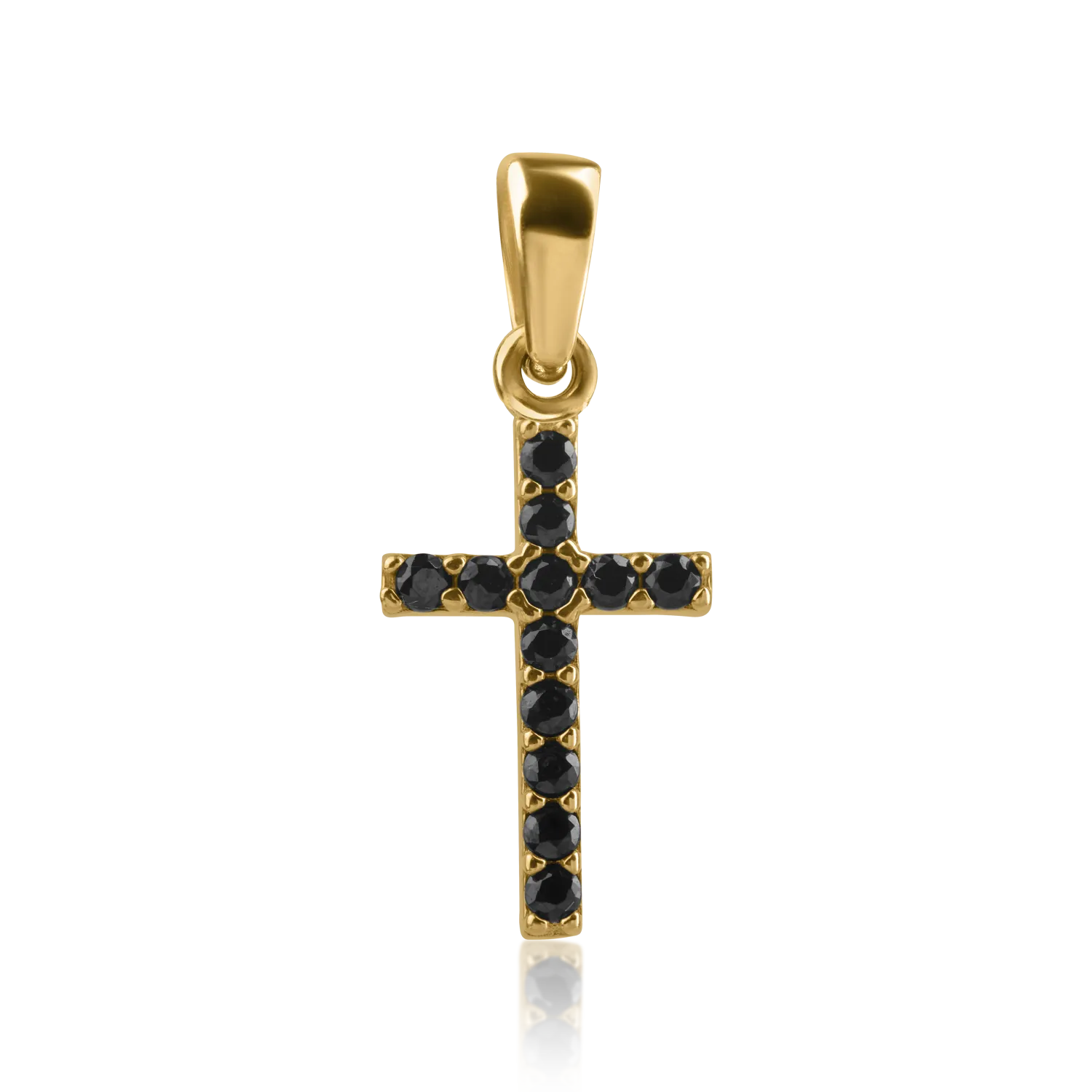 Yellow gold pendant