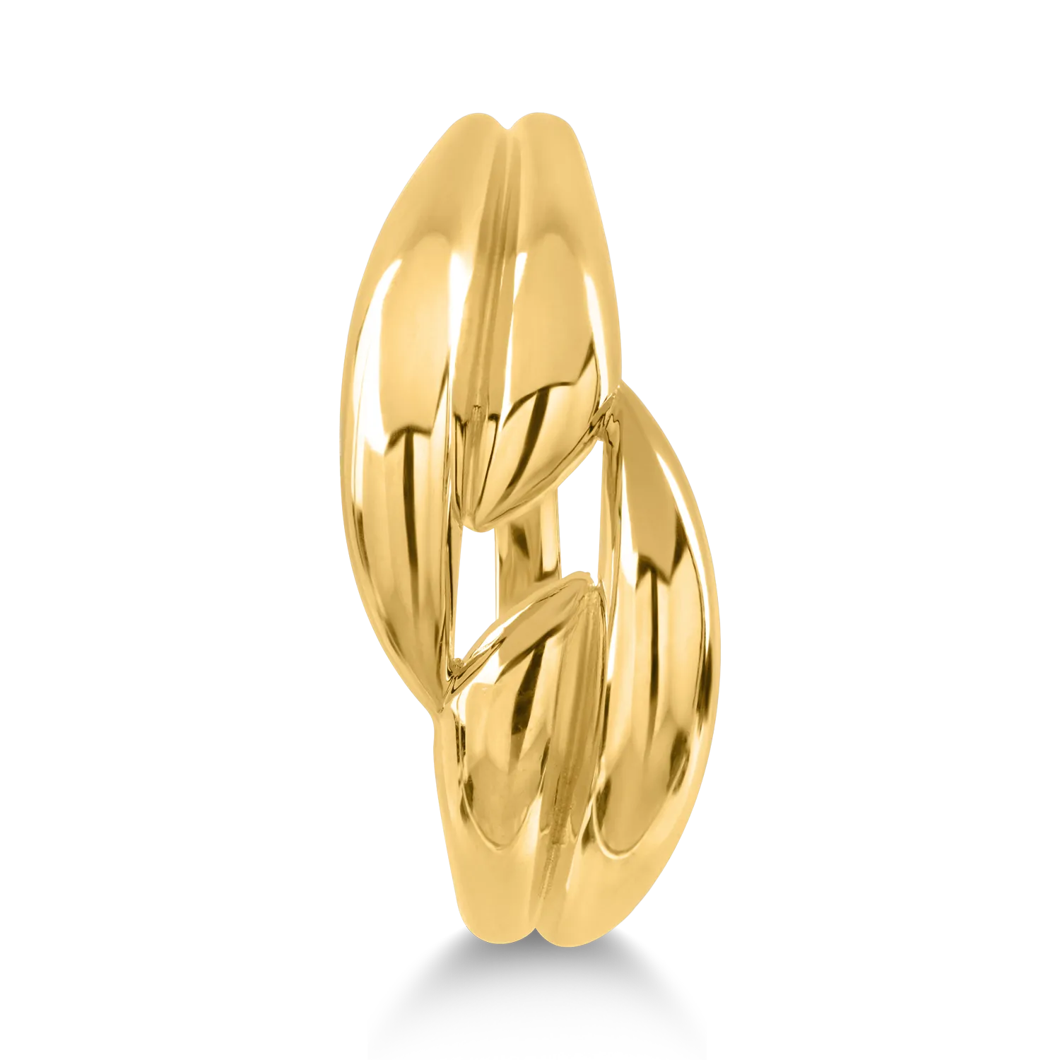 Yellow gold ring