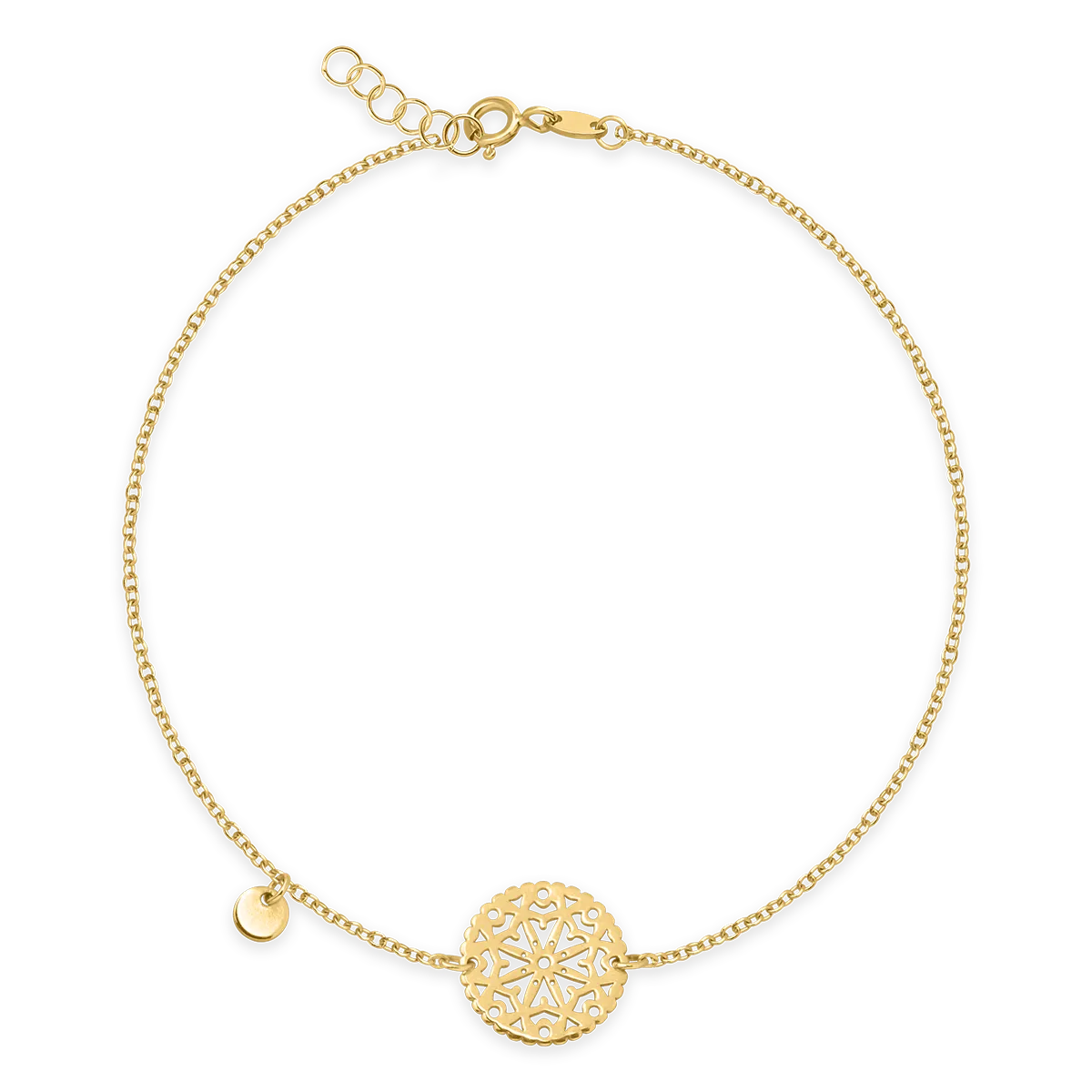 14K yellow gold bracelet