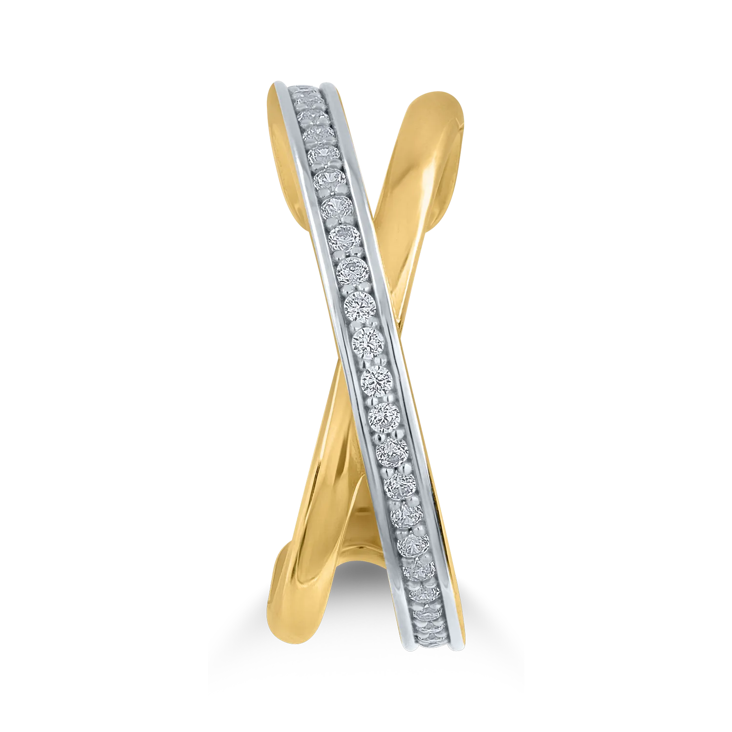 Yellow gold ring