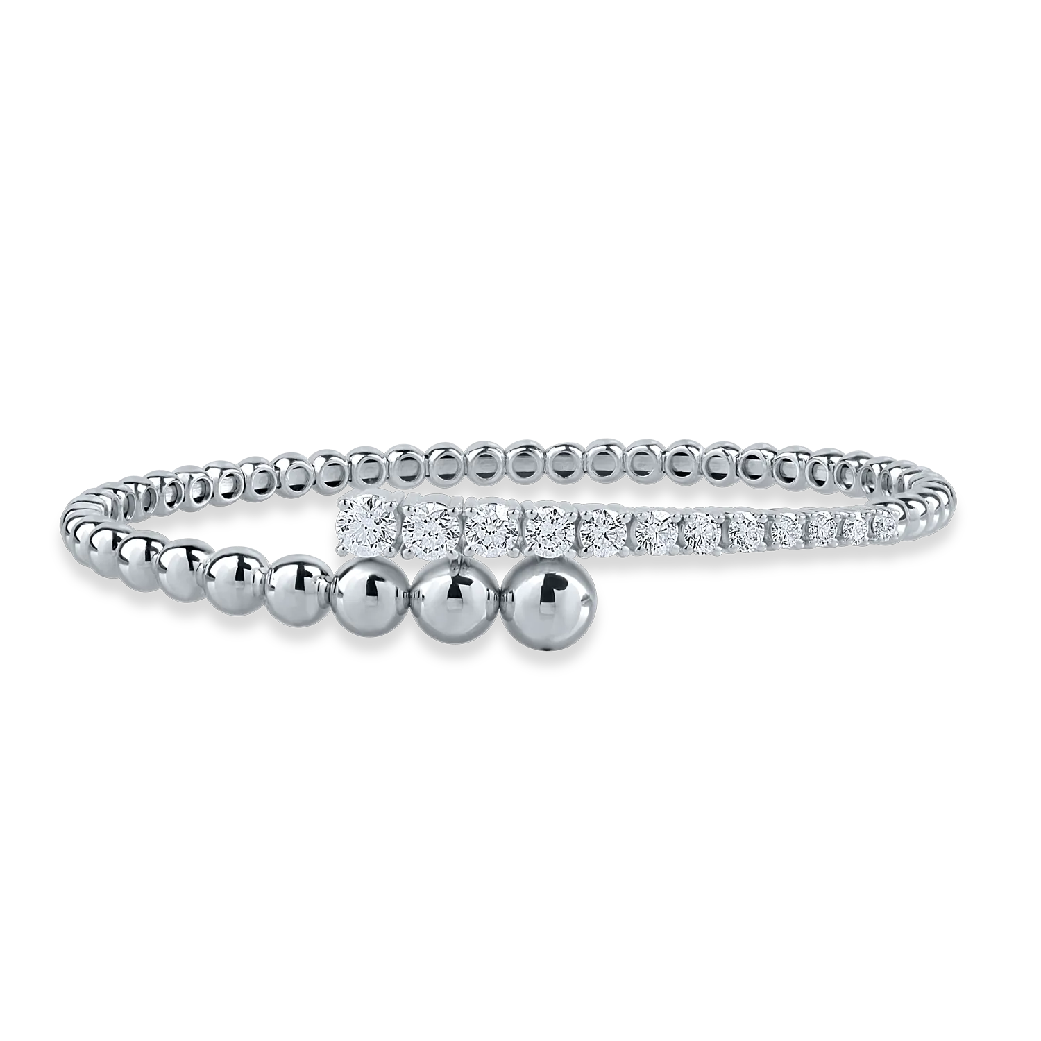 Bratara din aur alb cu diamante de 1.41ct-160265