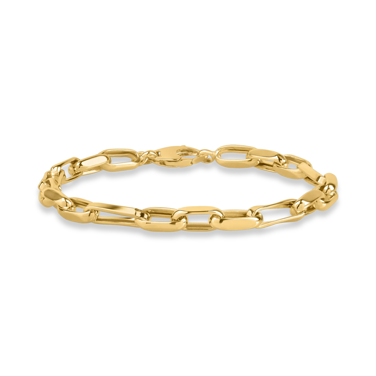 Yellow gold bracelet