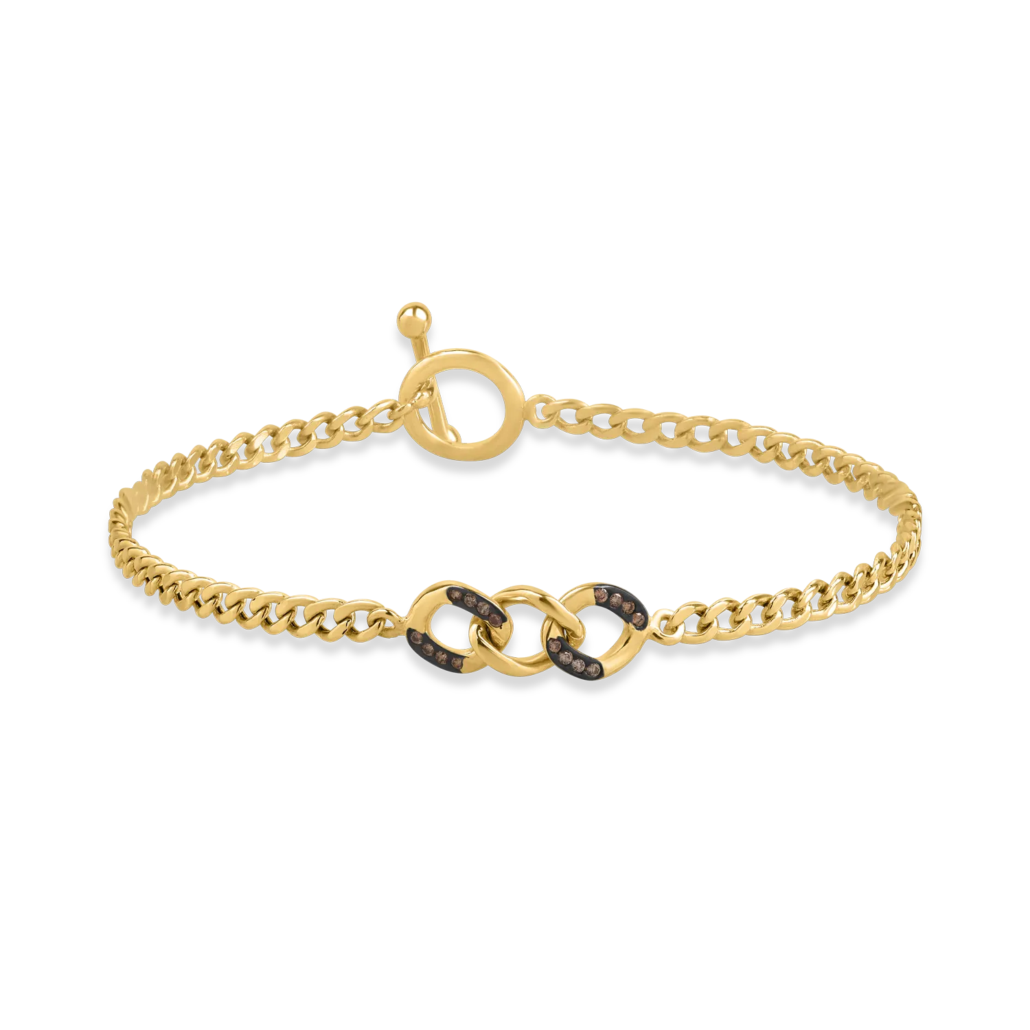 Sárga arany karkötő