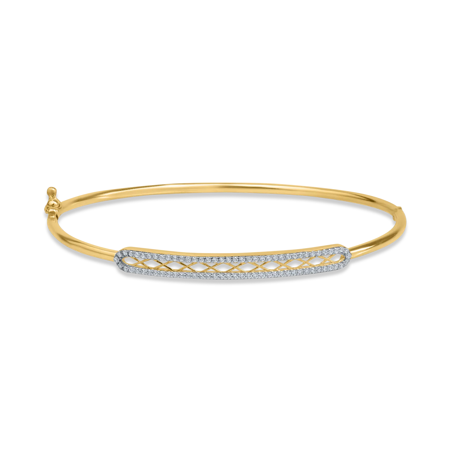 Yellow gold bracelet