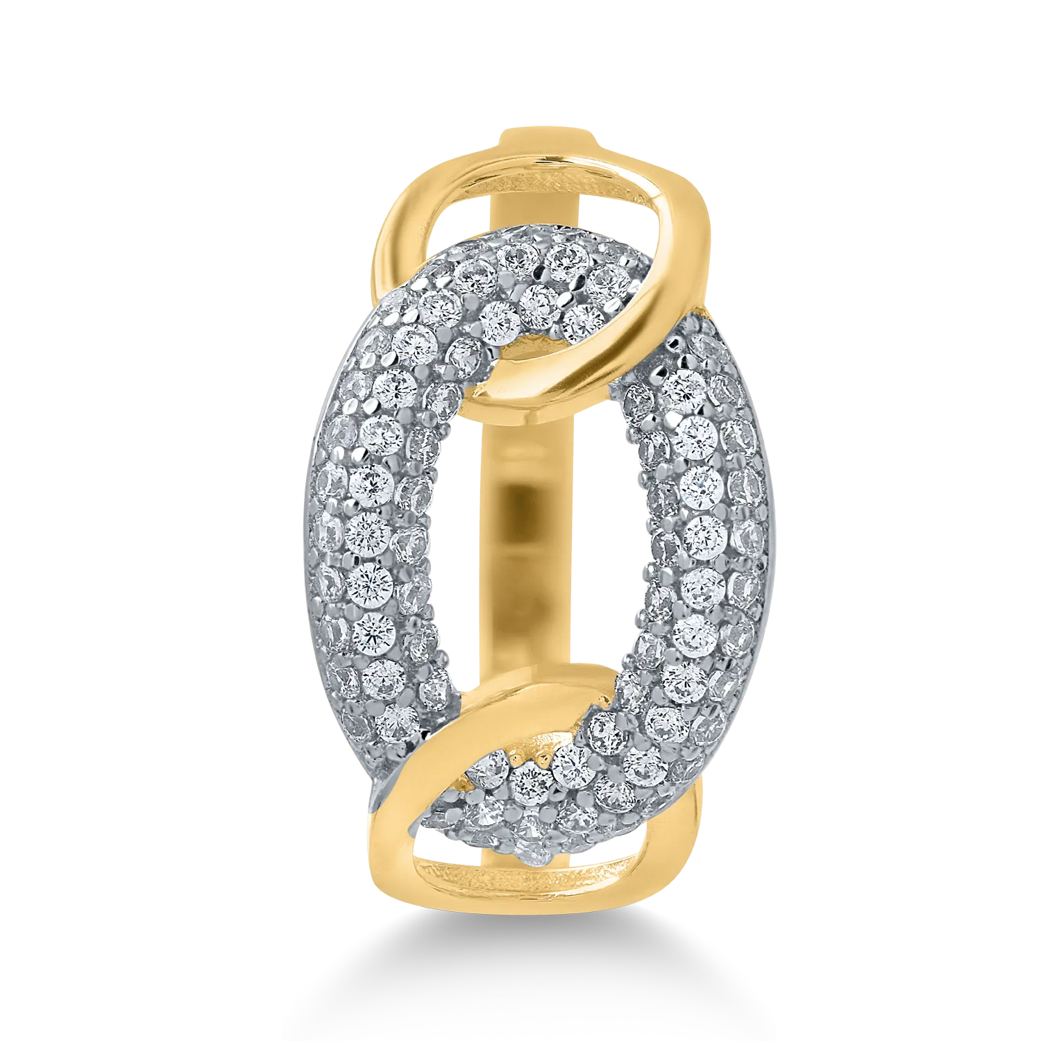 Yellow gold ring