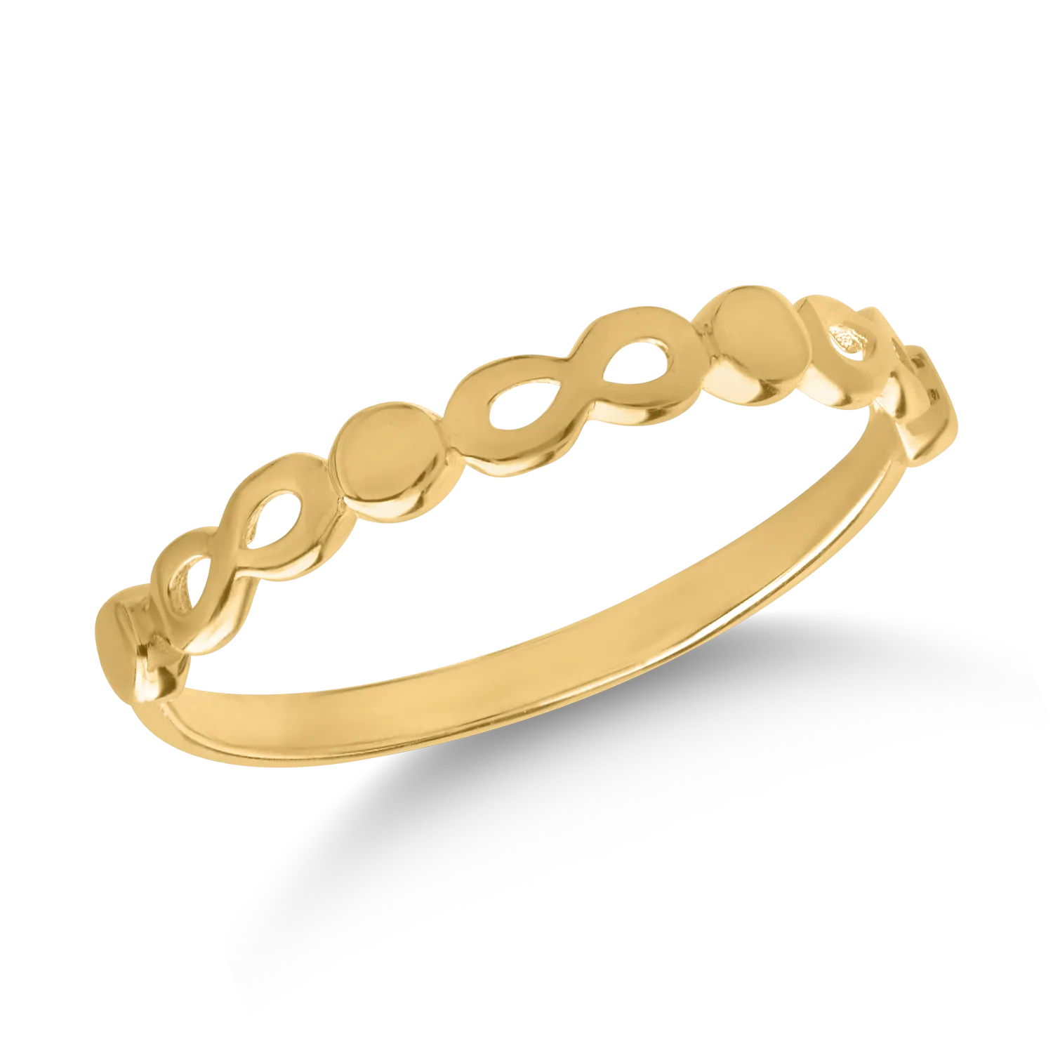 Yellow gold ring