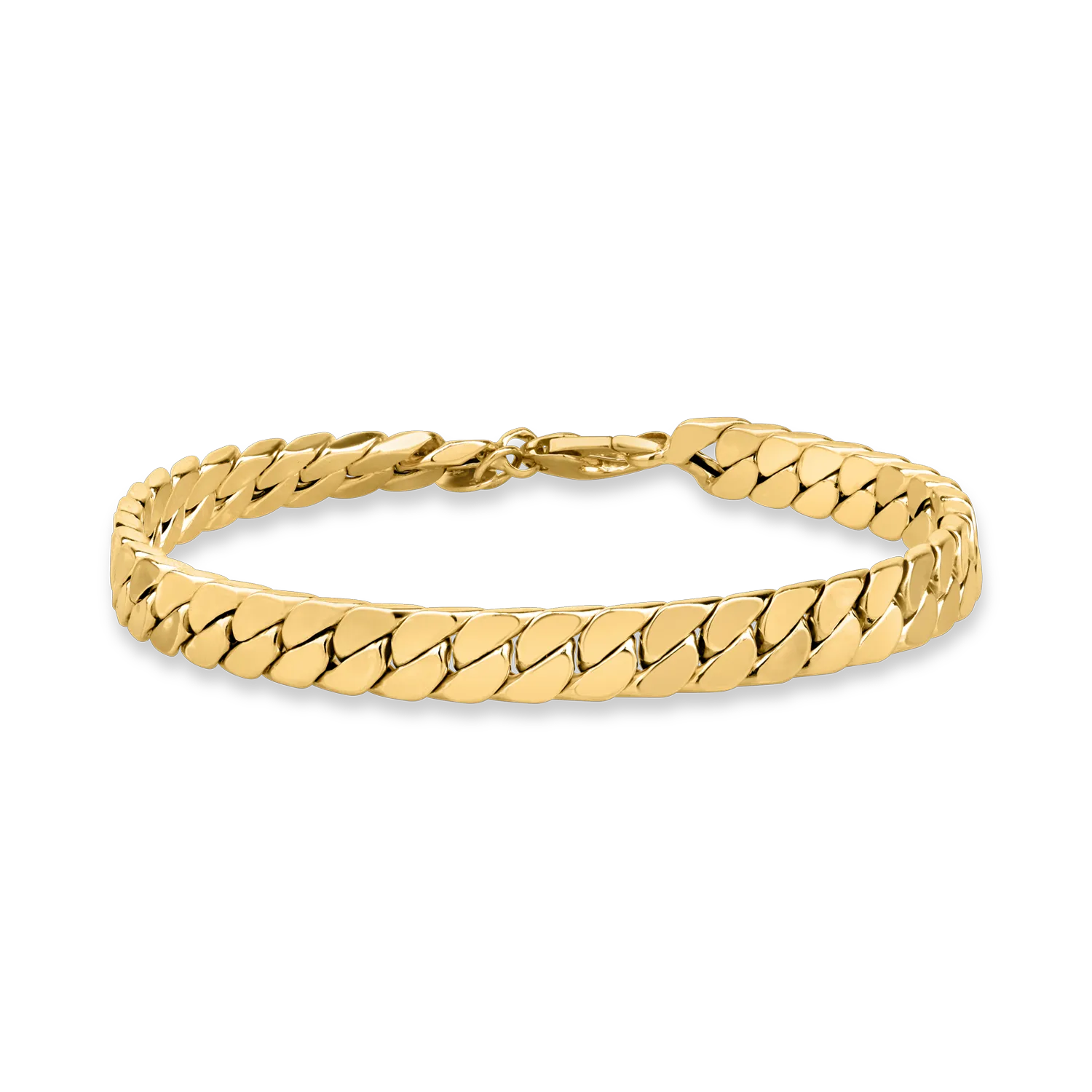 Yellow gold bracelet