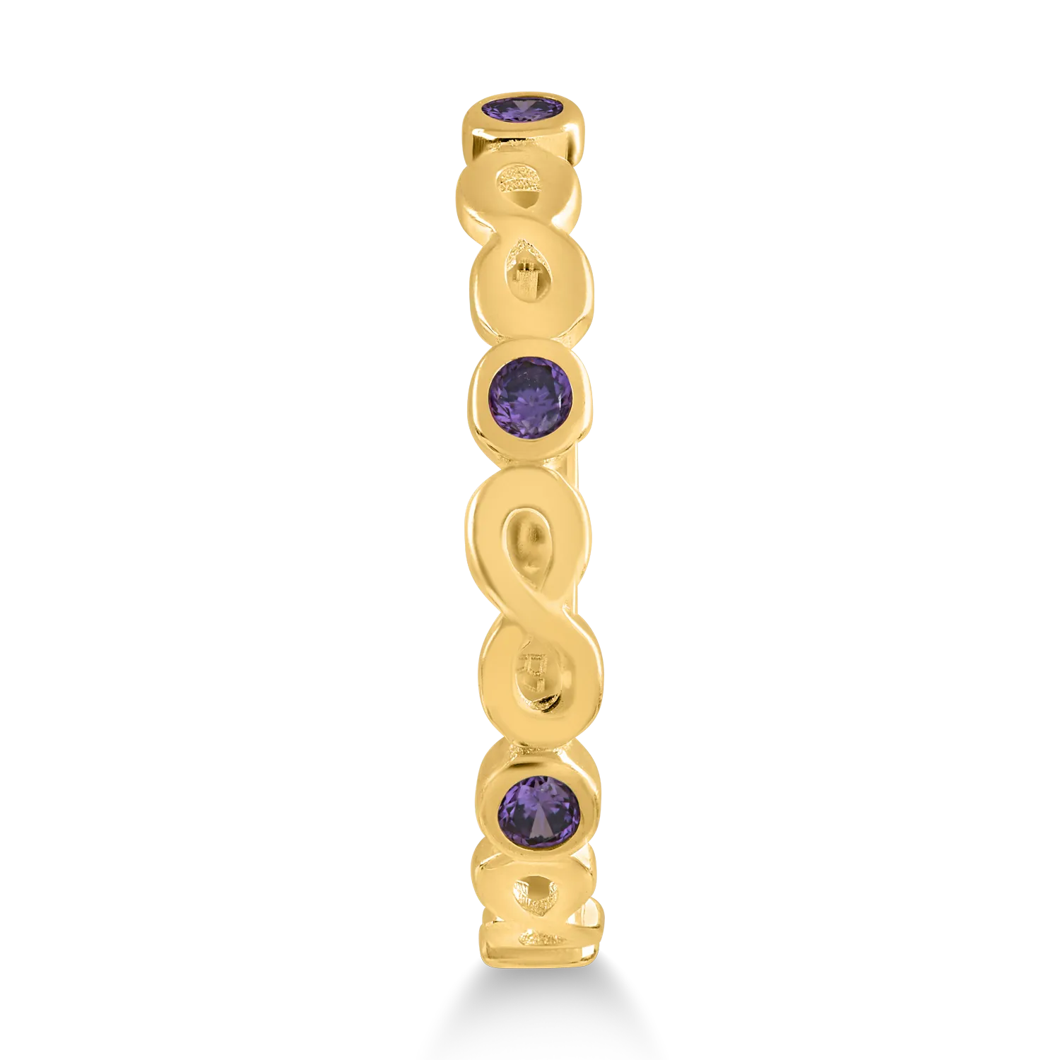 Пръстен от жълто злато