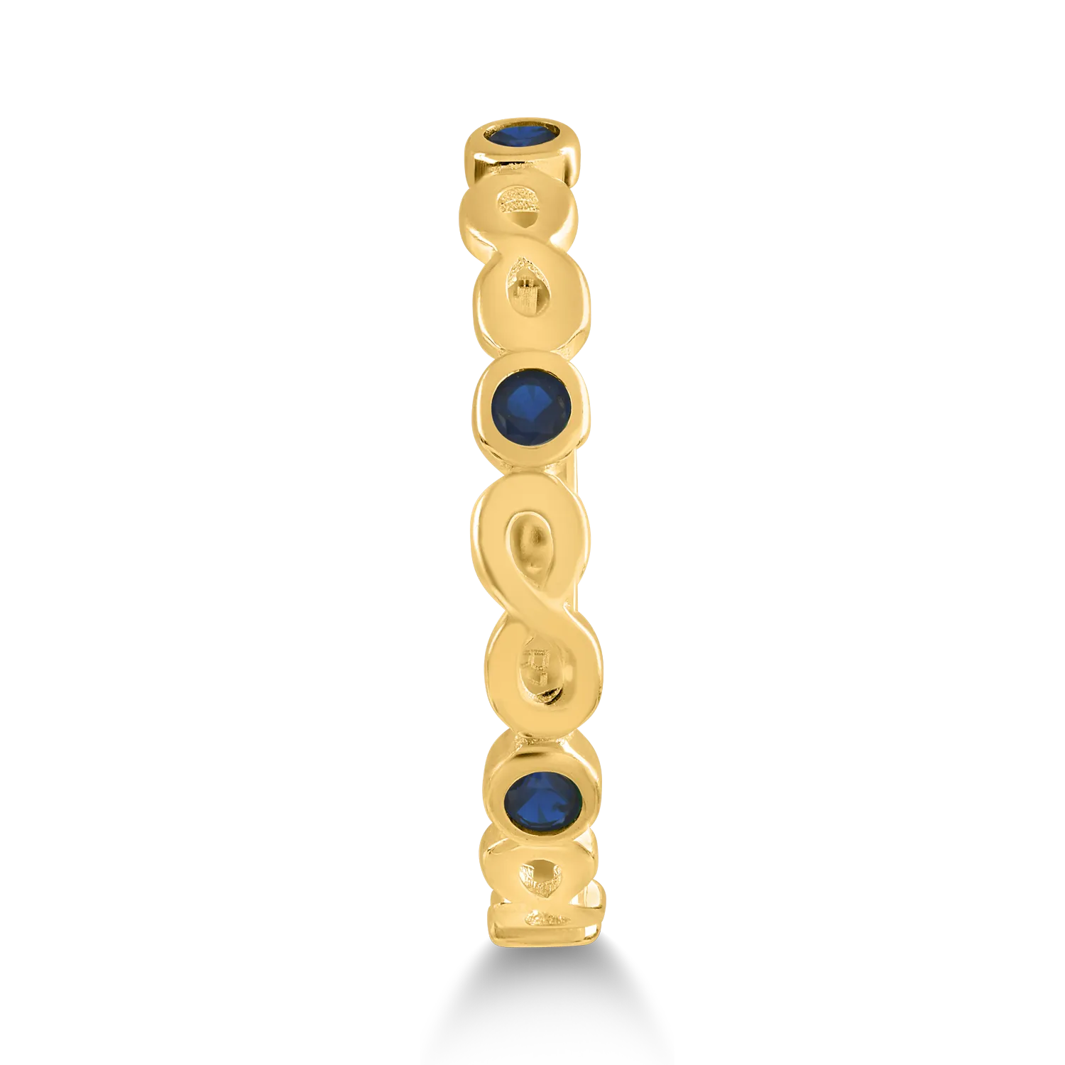 Pierścionek z żółtego złota