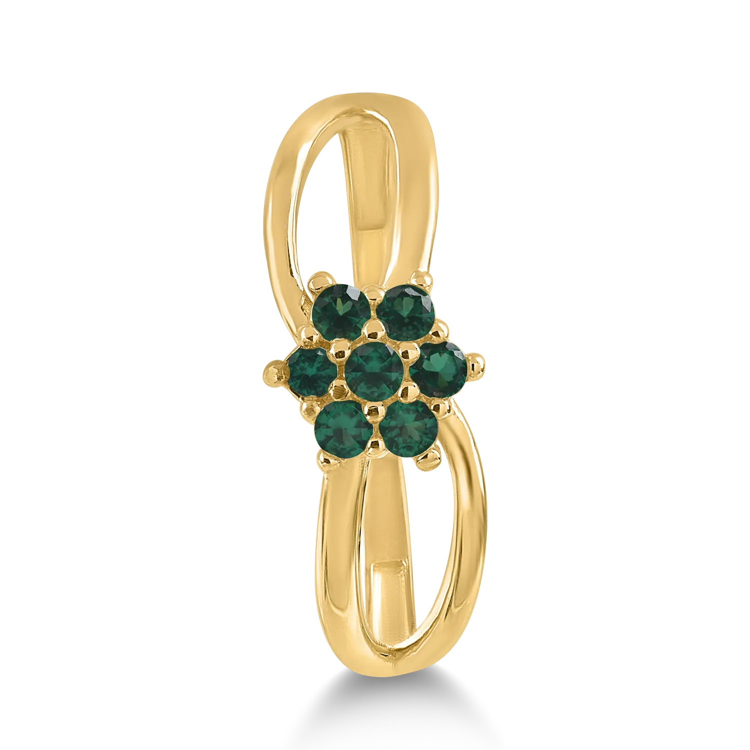 Pierścionek z żółtego złota