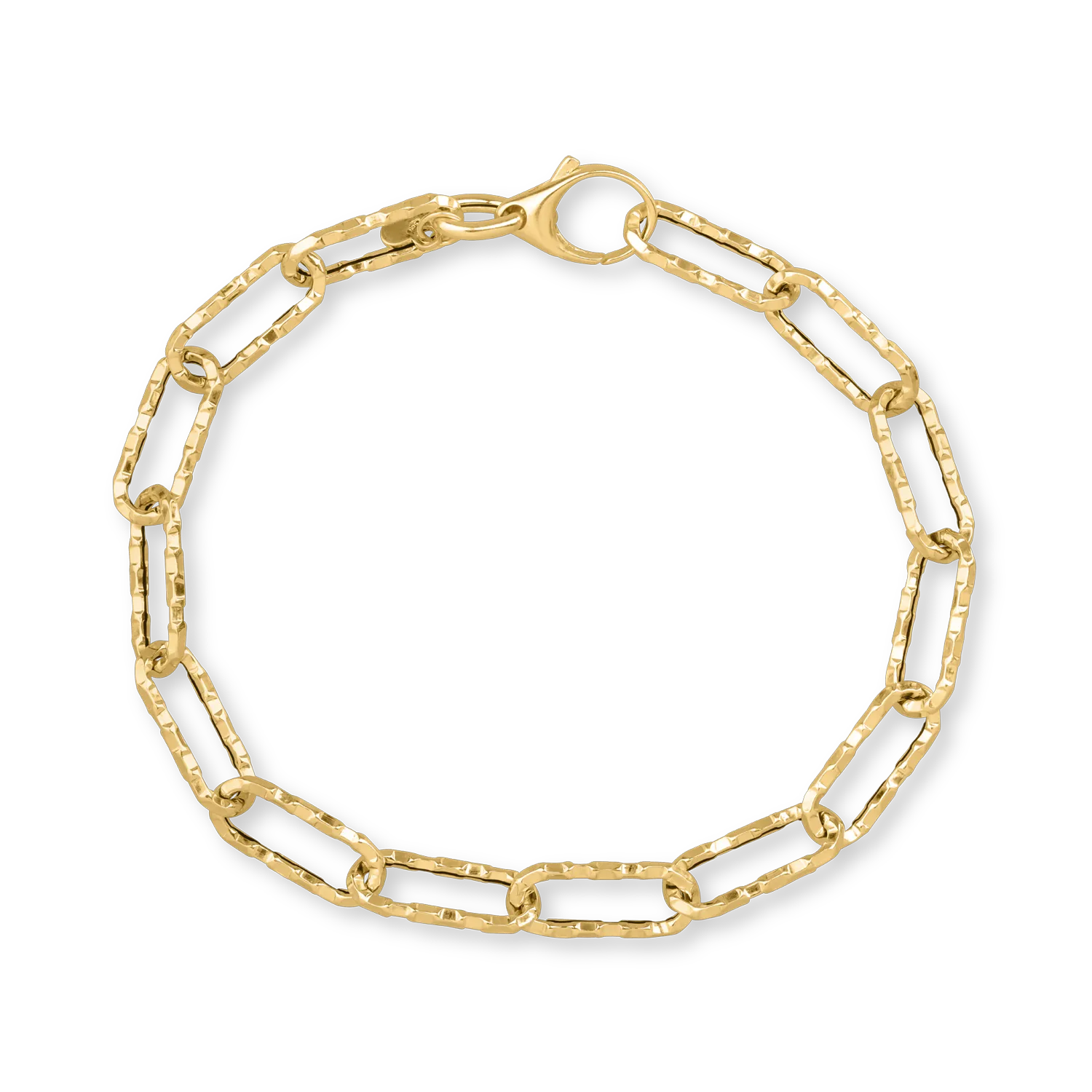 Yellow gold bracelet