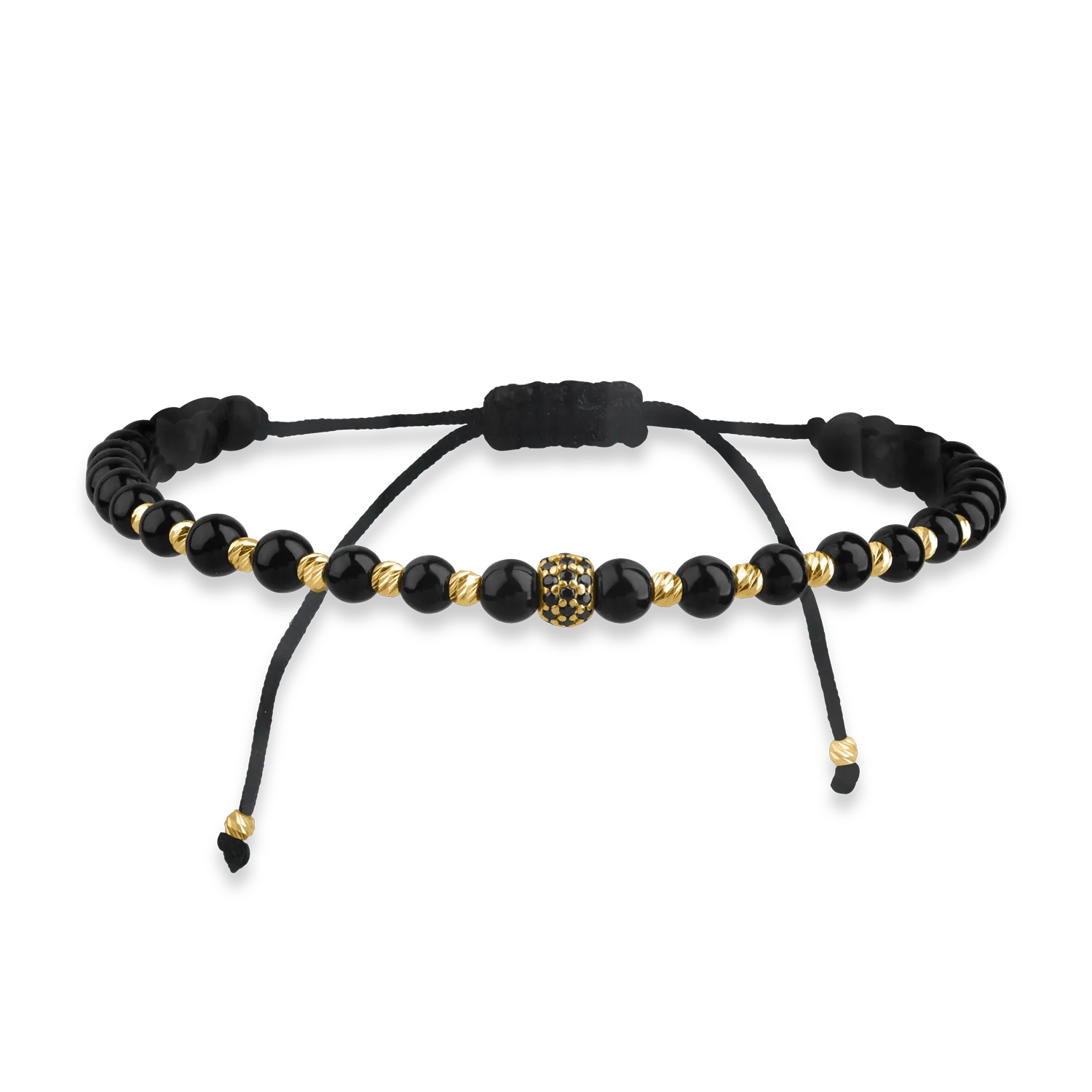 Sárga arany zsinór karkötő