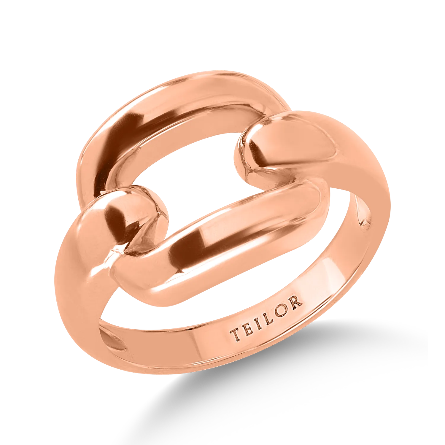 Rose gold ring