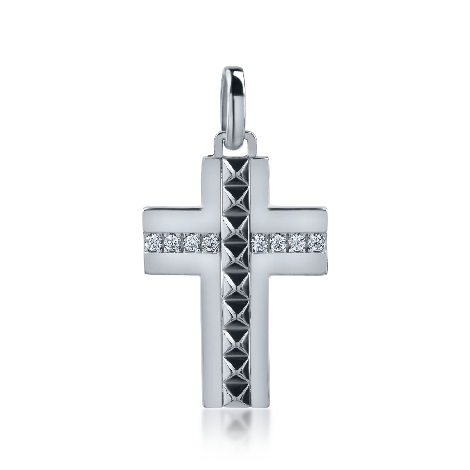 Black gold cross pendant