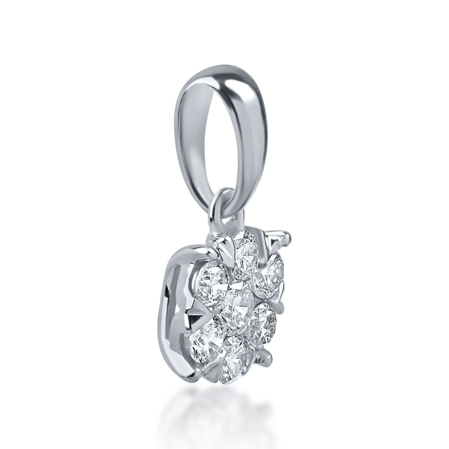 White gold pendant with 0.2ct diamonds