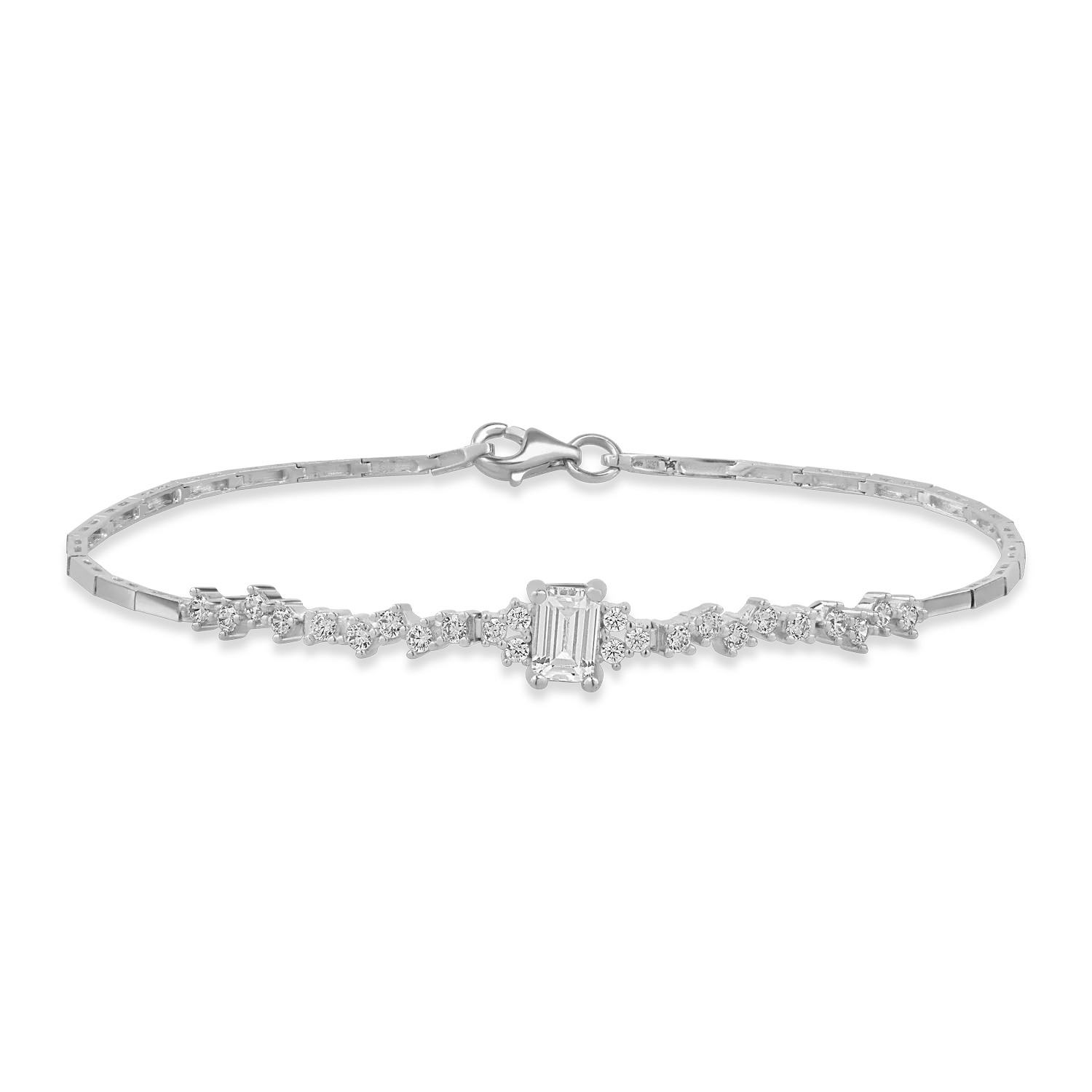 White gold bracelet