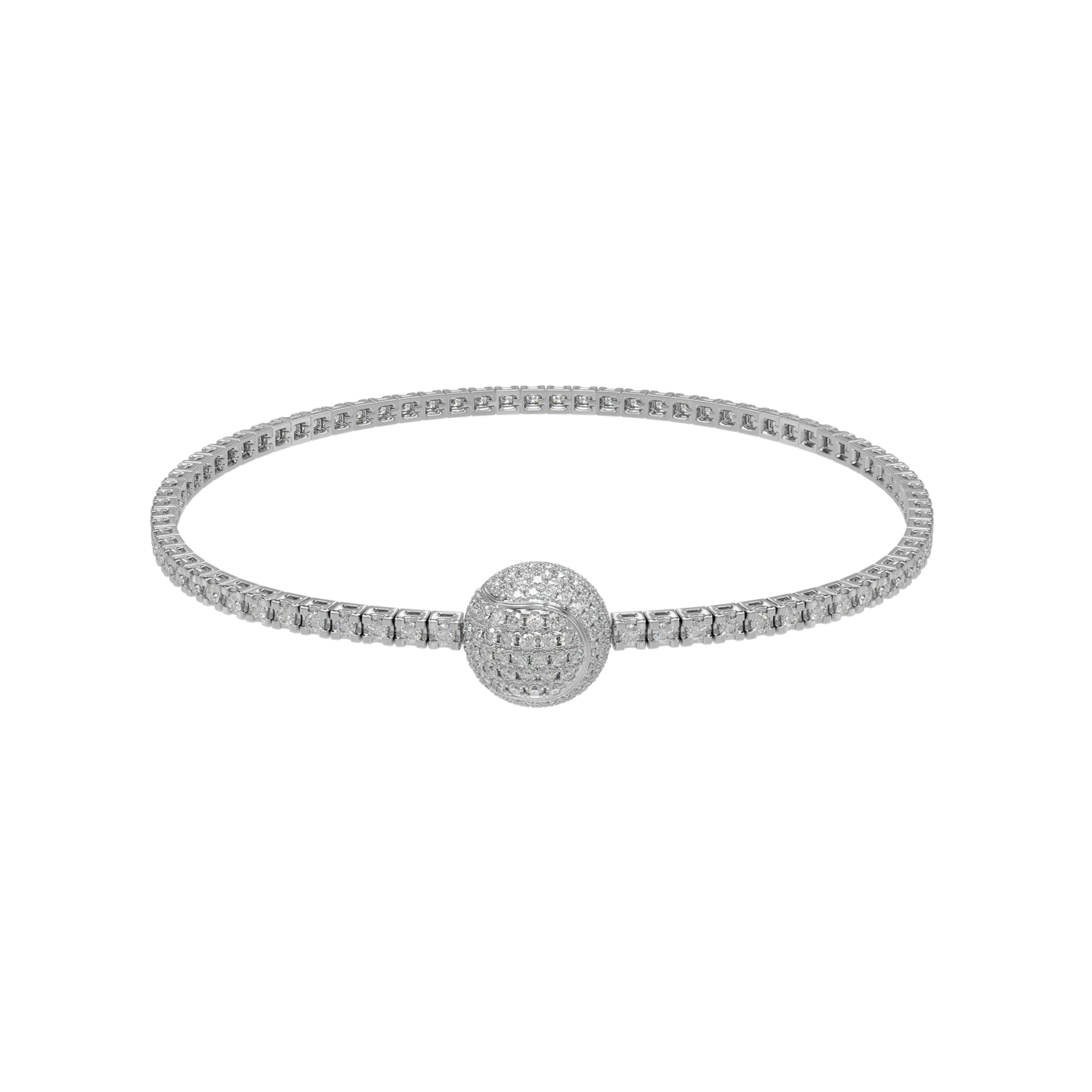Legacy tennis bracelet with 1.853ct diamonds