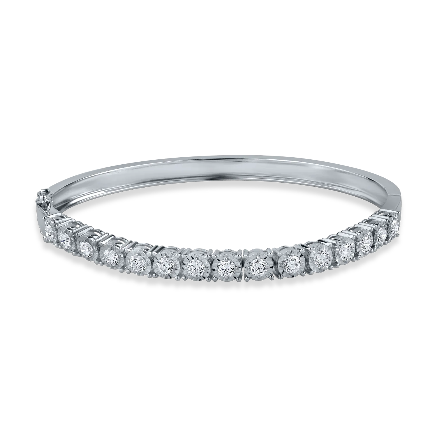 White gold bracelet with 1.3ct diamonds