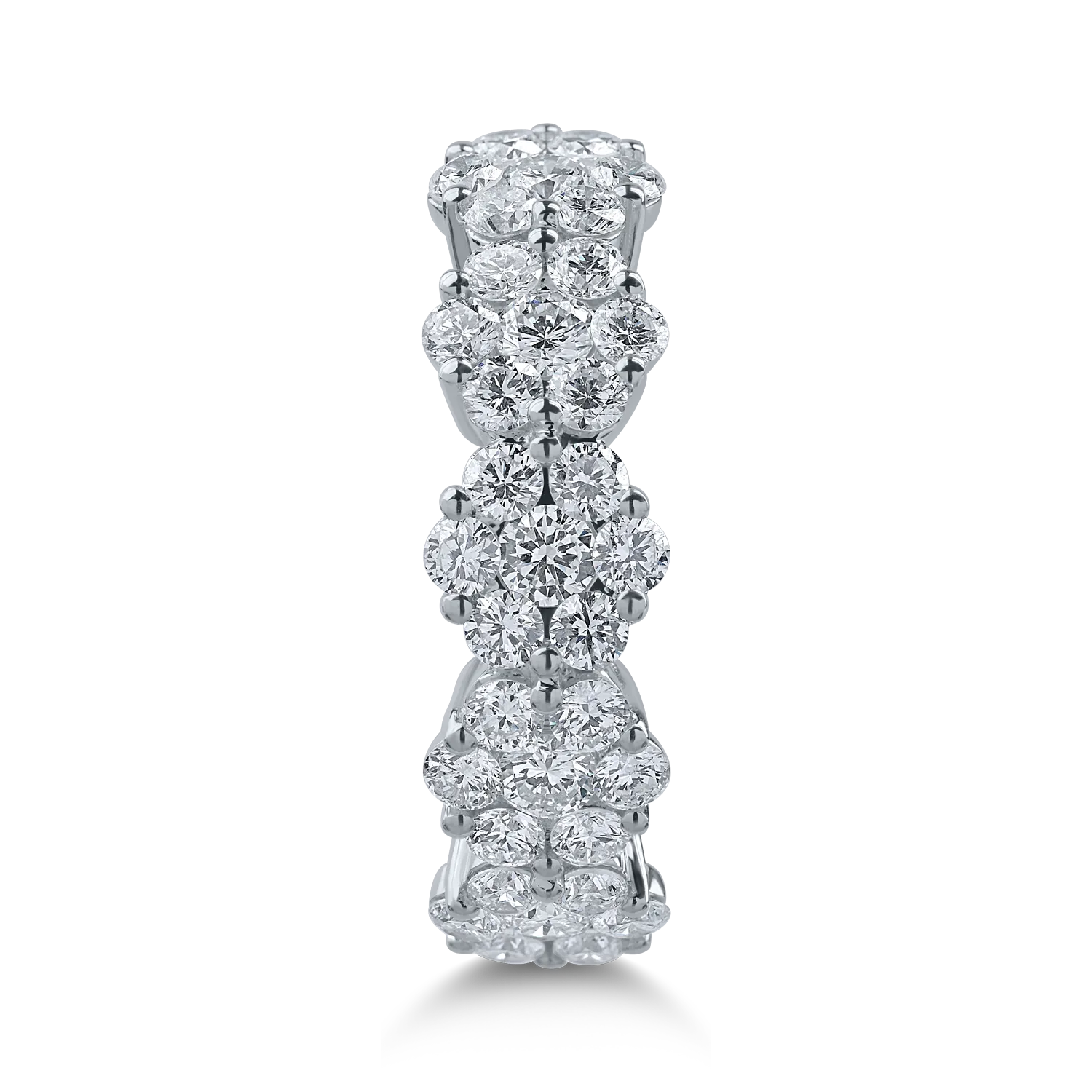 Inel din aur alb cu diamante de 1.65ct