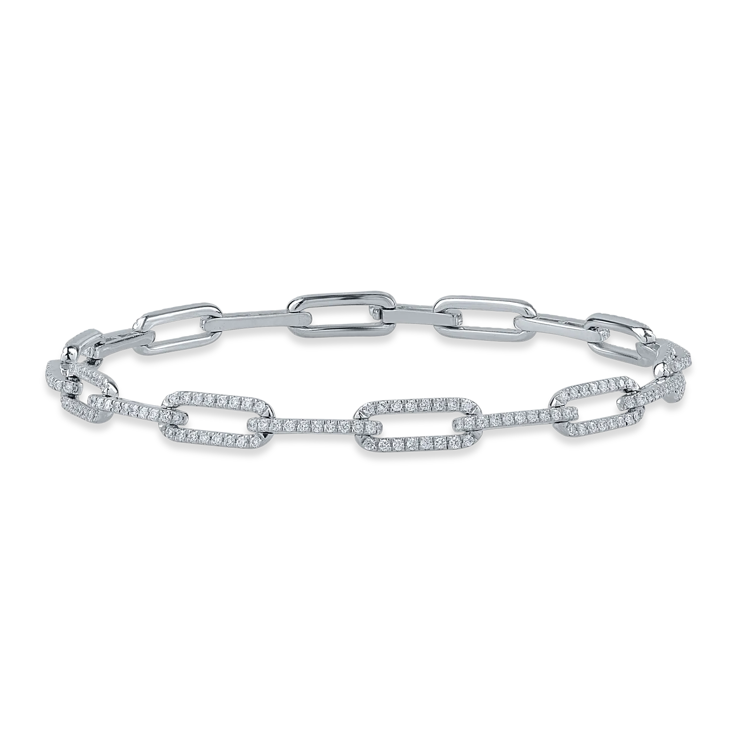 White gold bracelet with 1.1ct diamonds