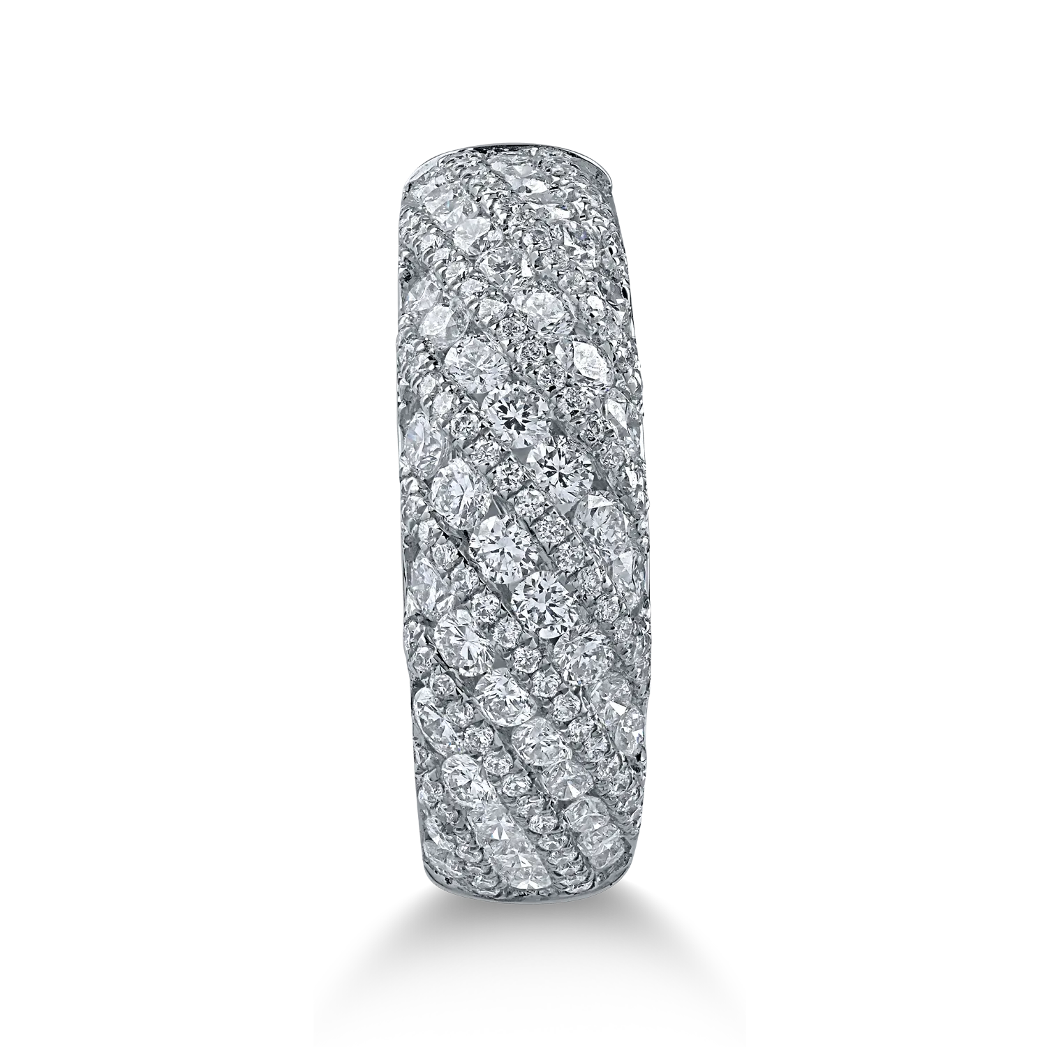 Inel din aur alb cu diamante de 1.21ct