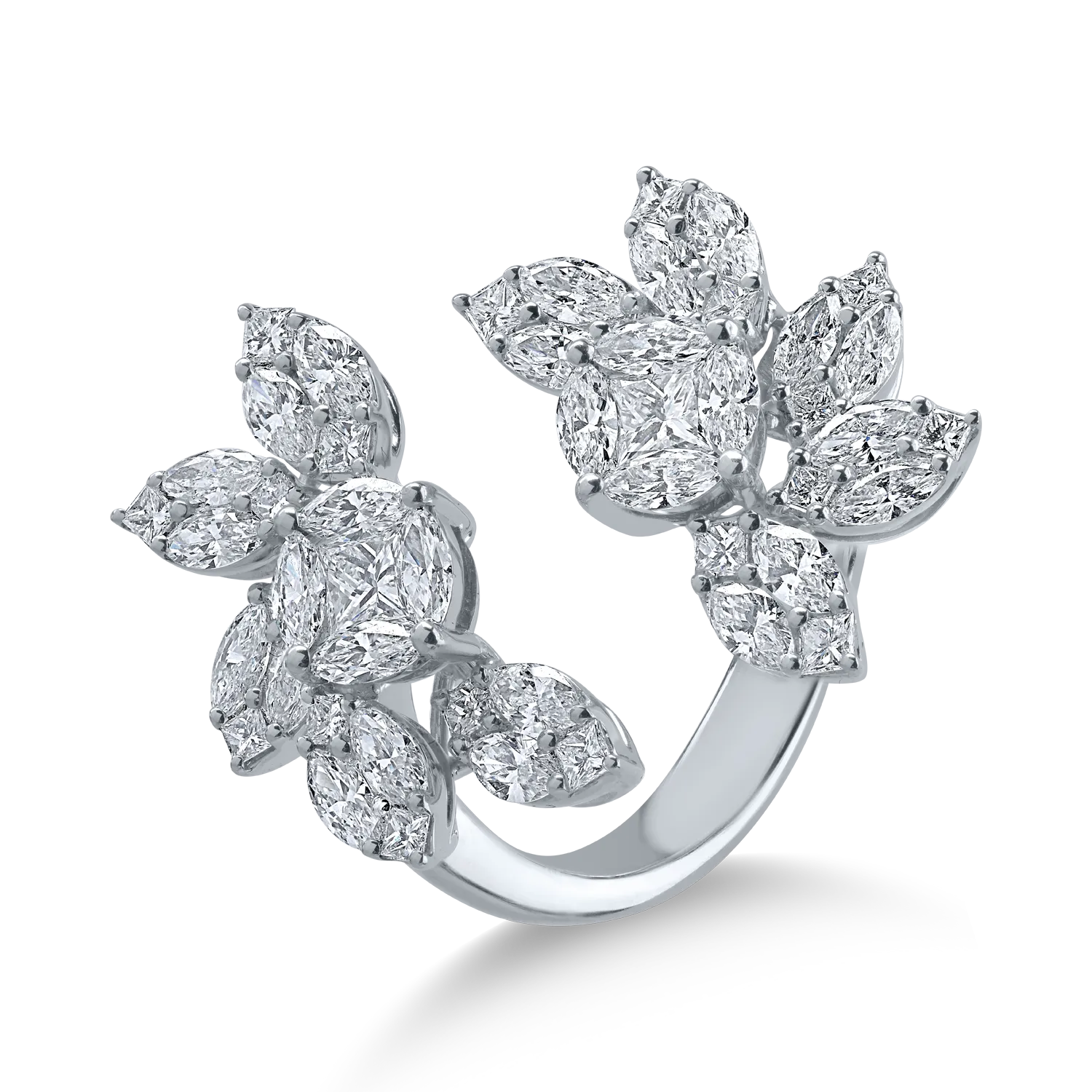 Fehérarany gyűrű 2.41ct gyémántokkal-165181