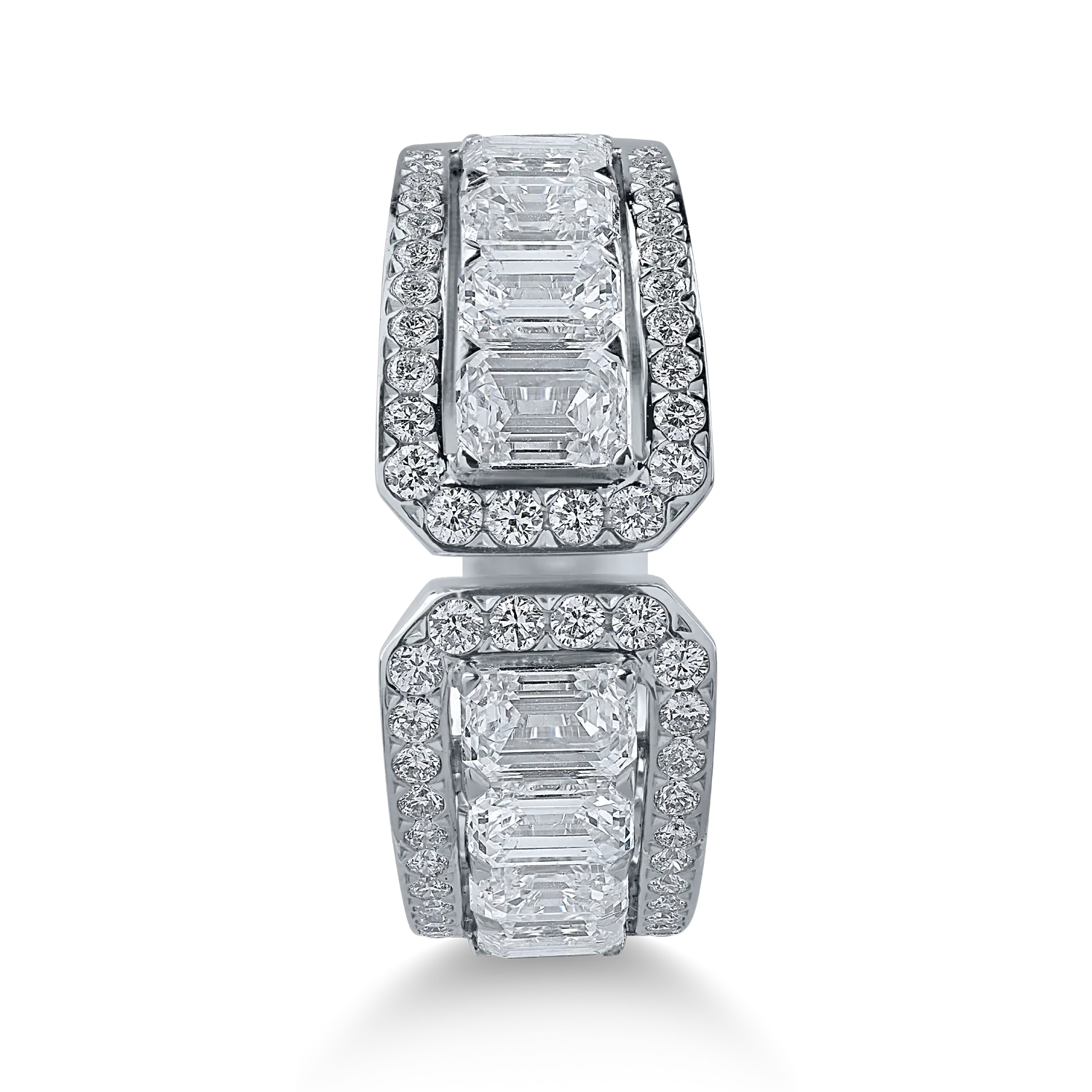 Fehérarany gyűrű 2.41ct gyémántokkal