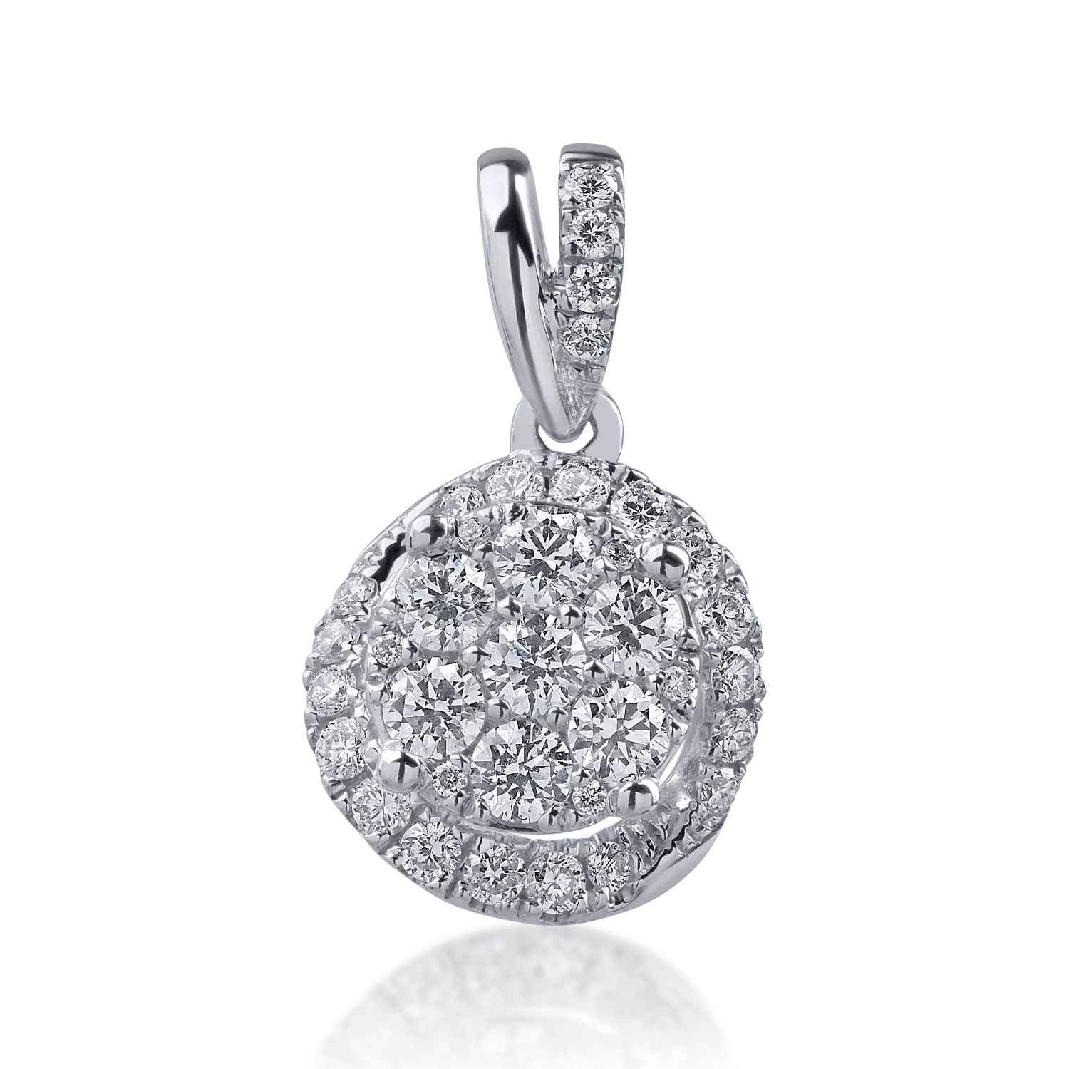 White gold pendant with 0.33ct diamonds