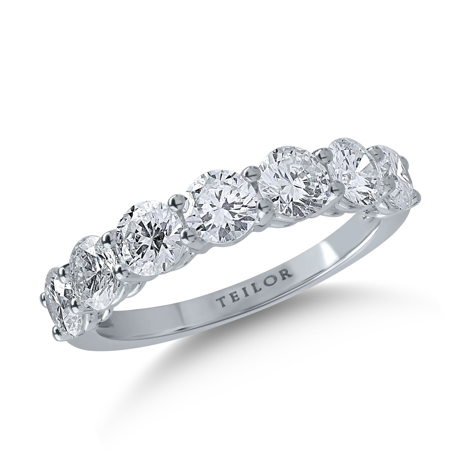 Inel din aur alb cu diamante de 1.93ct-165356