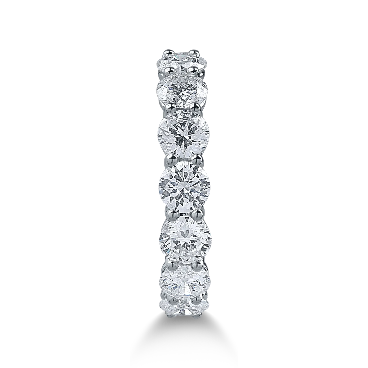 Inel din aur alb cu diamante de 1.93ct