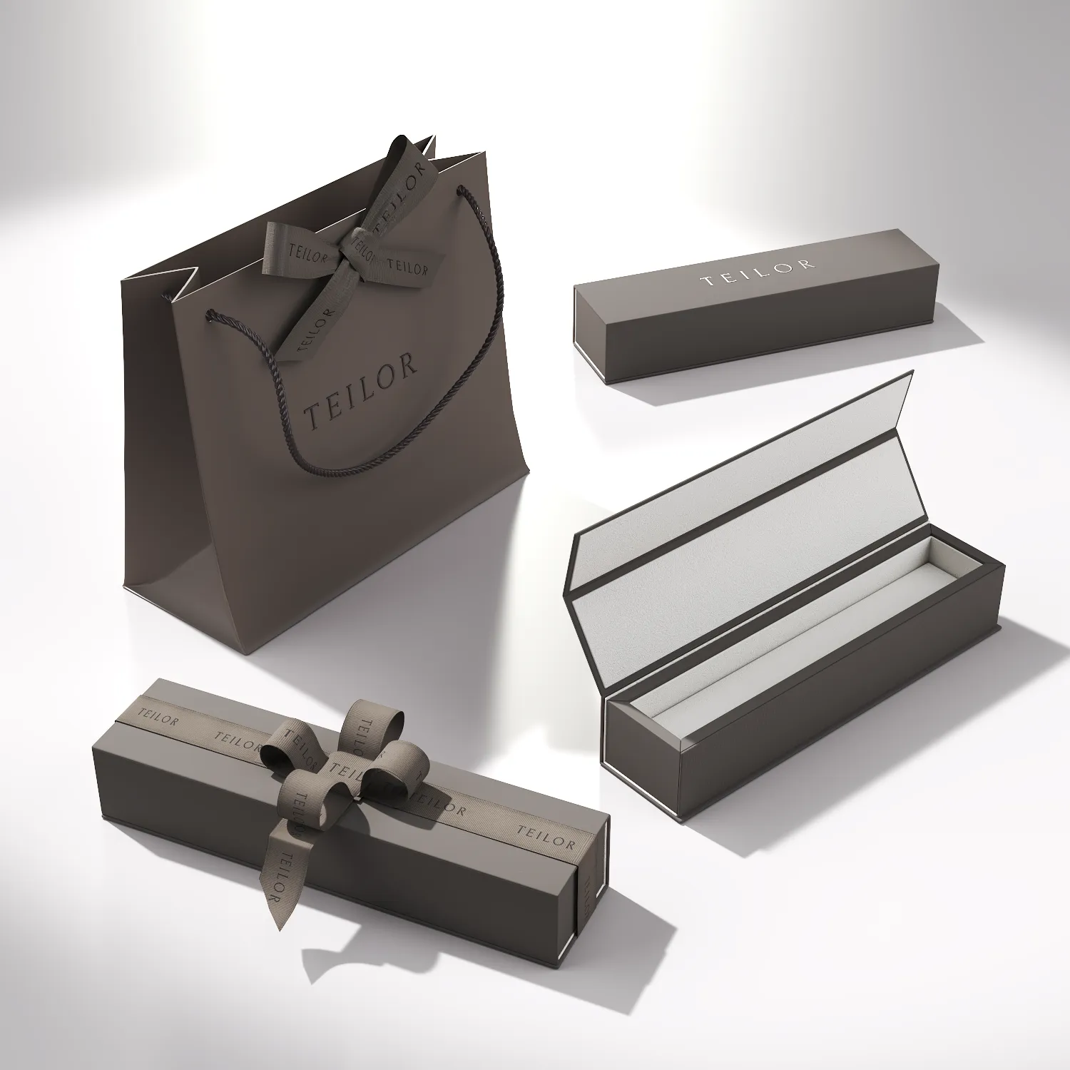 Bratara din aur alb si otel cu diamante negre de 0.06ct