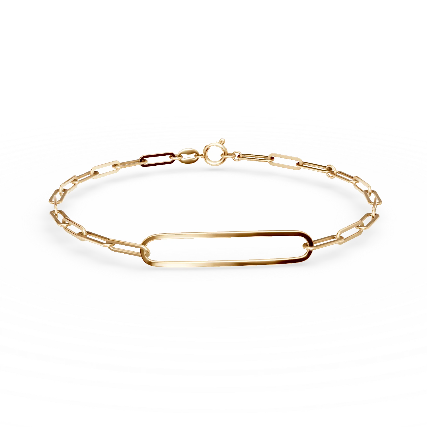 Yellow gold bracelet