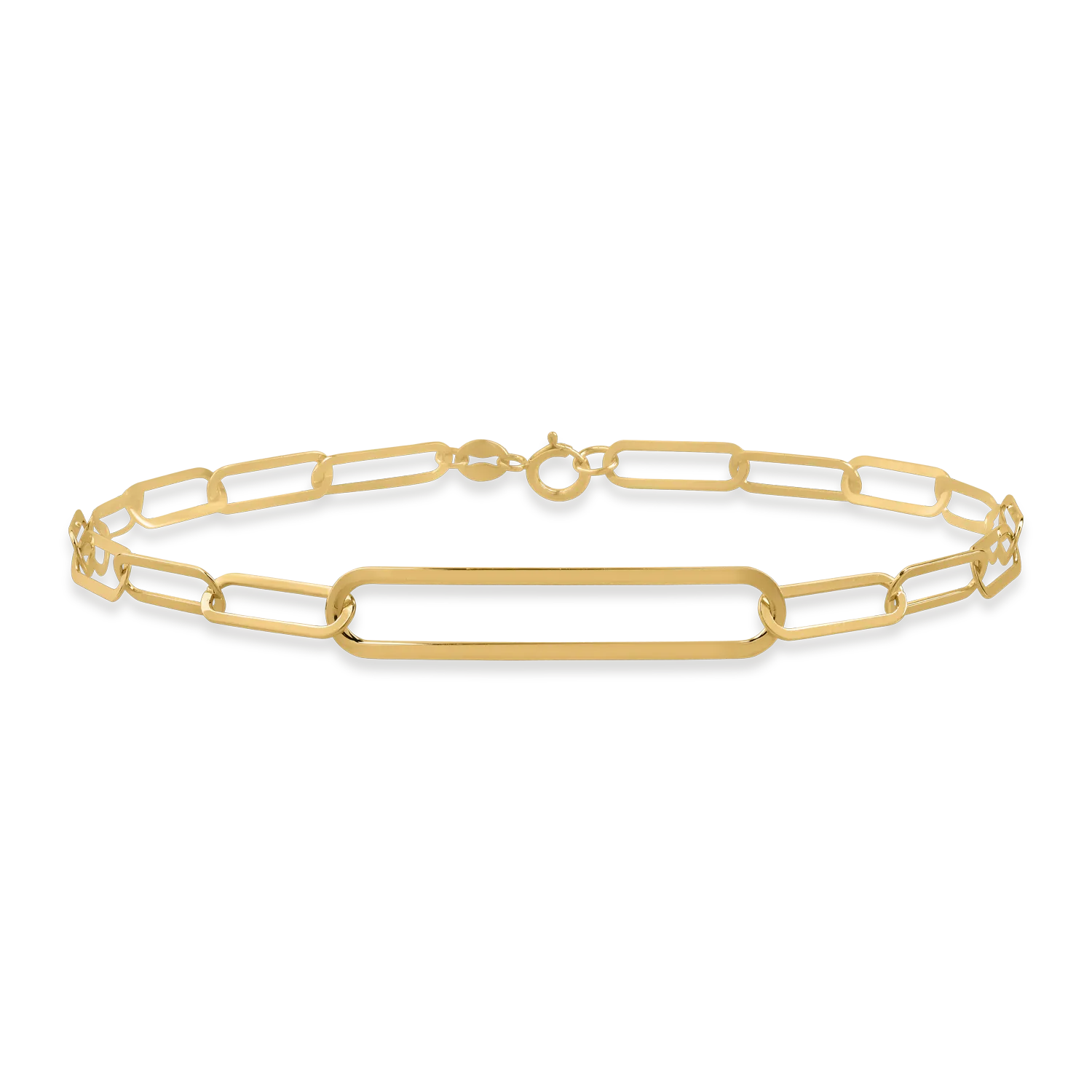 Yellow gold bracelet