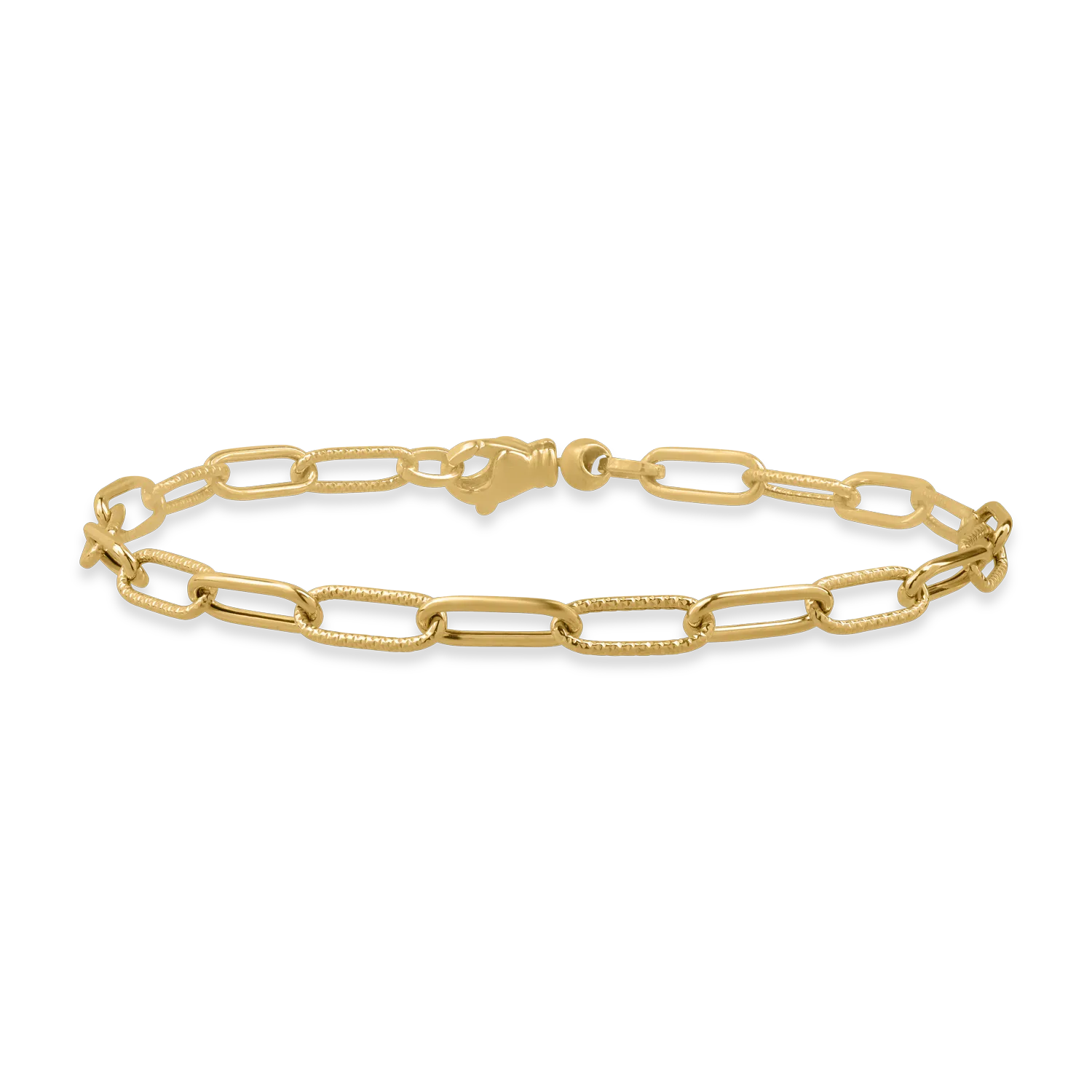 Yellow gold bracelet-193757