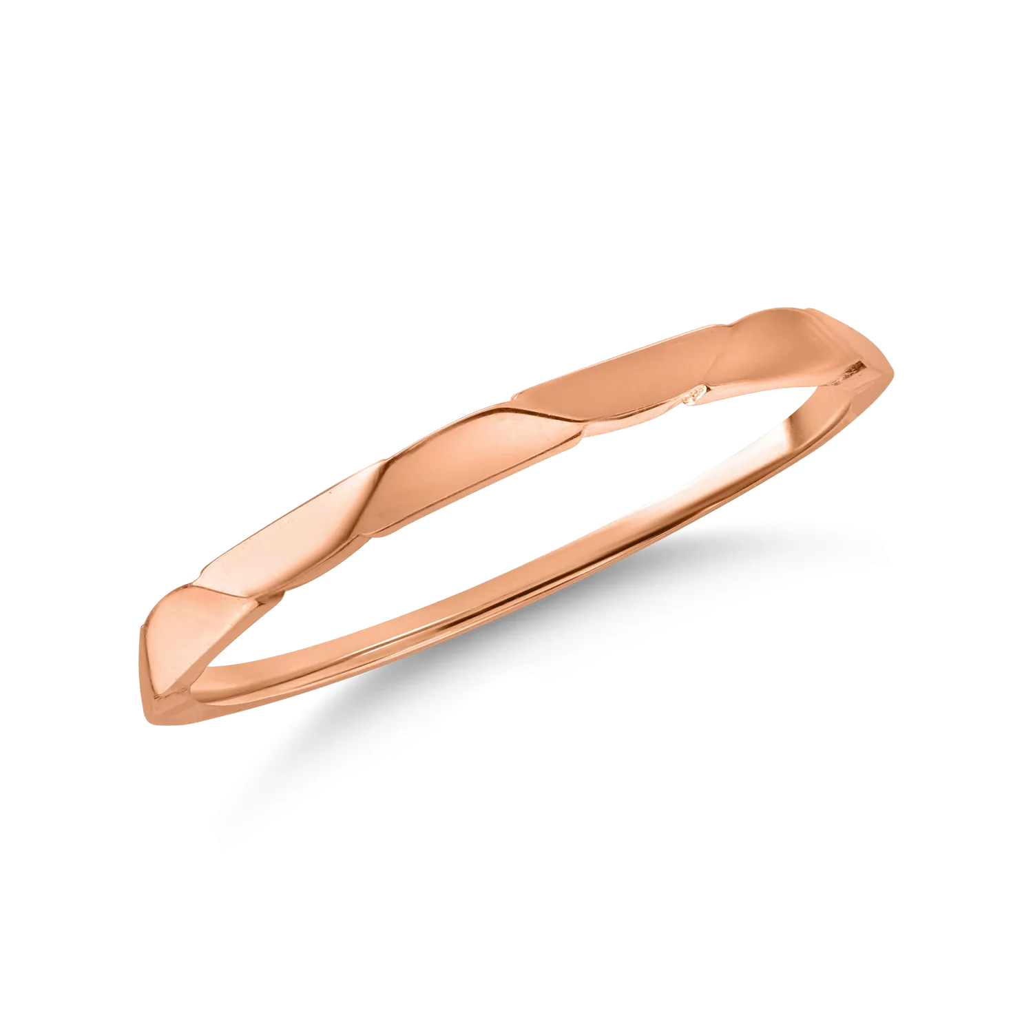 Rose gold ring