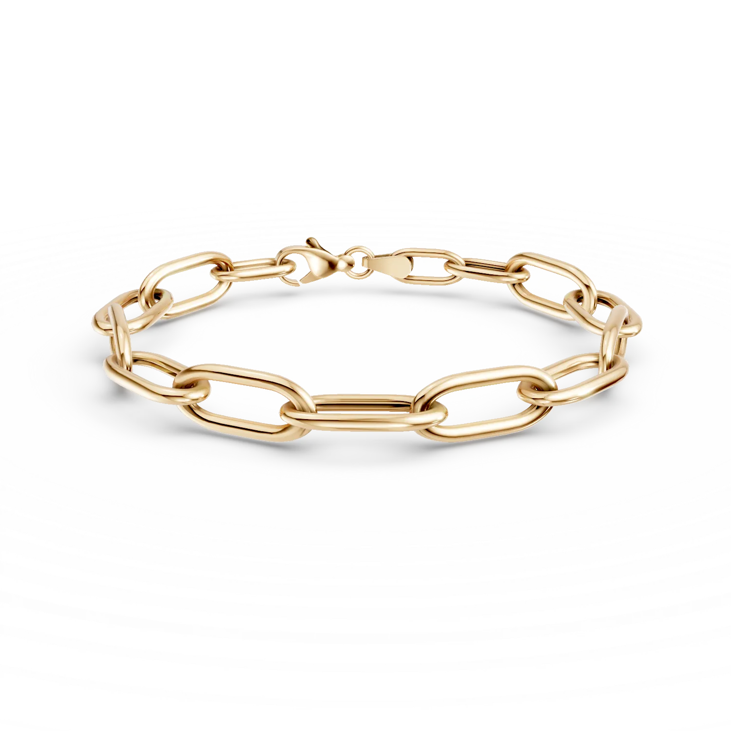 Yellow gold bracelet