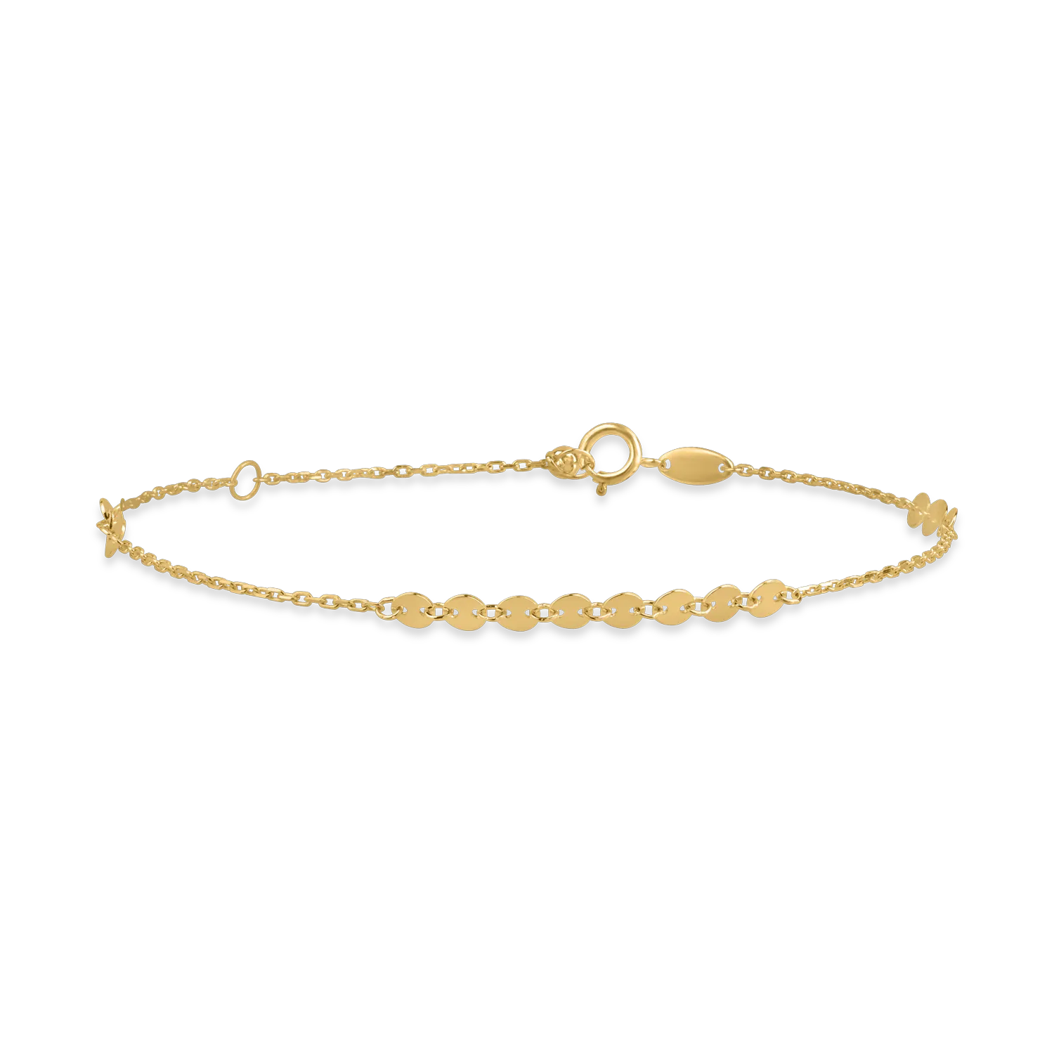 Yellow gold bracelet