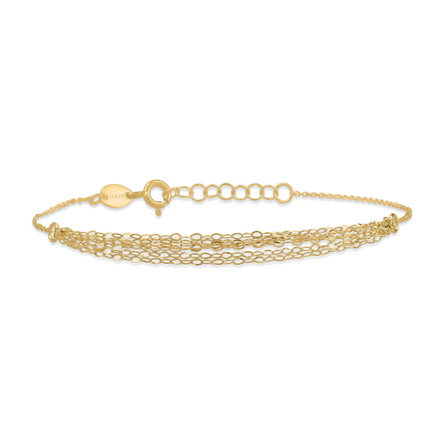 Yellow gold bracelet