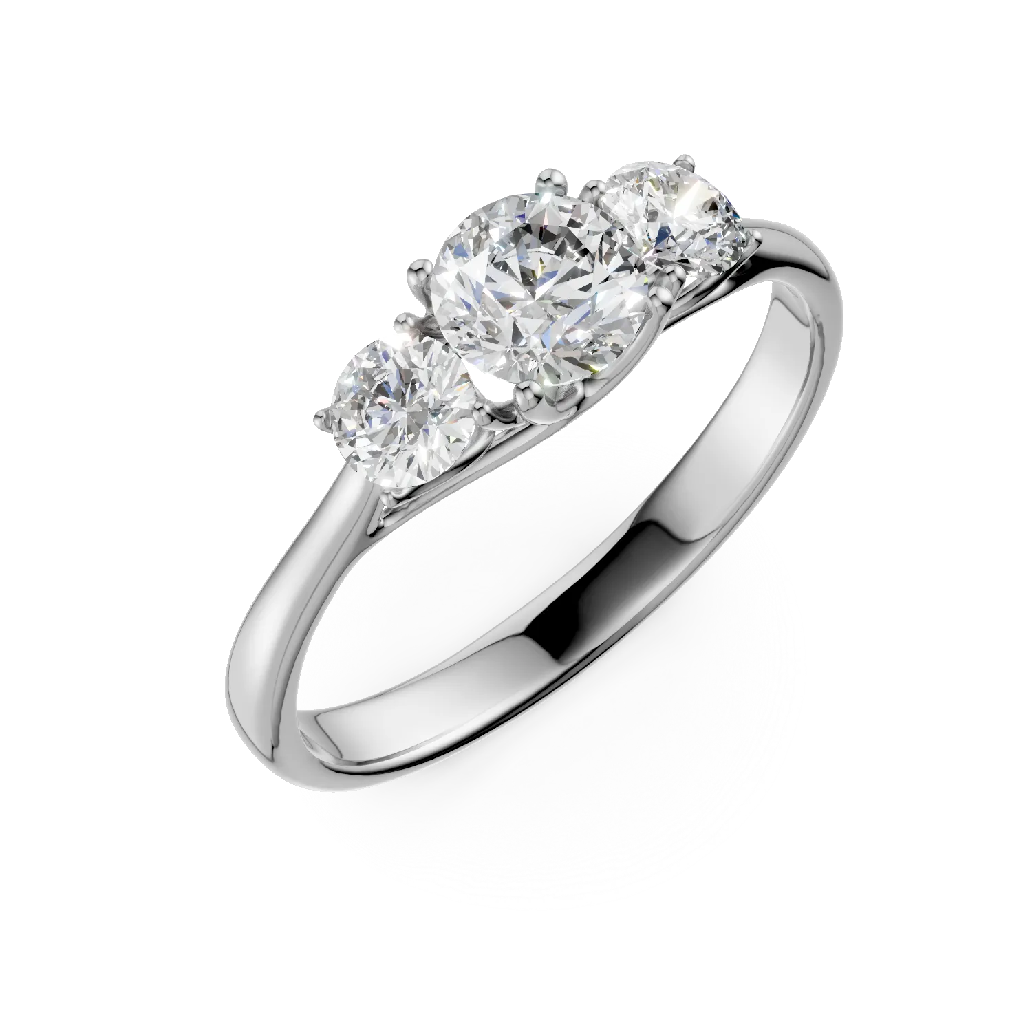 White gold Cathy ring with 2.1ct lab grown diamonds