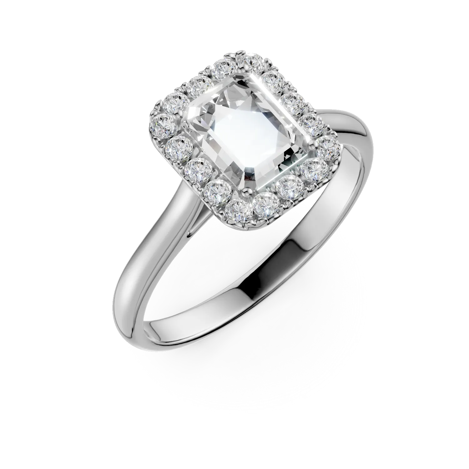 White gold Colette ring with 1.26ct lab grown diamonds